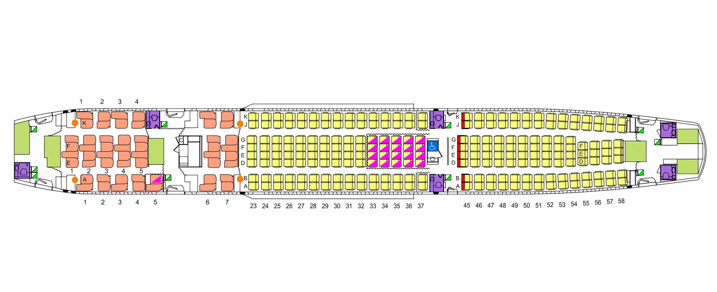 Qantas 234-seat A330-200