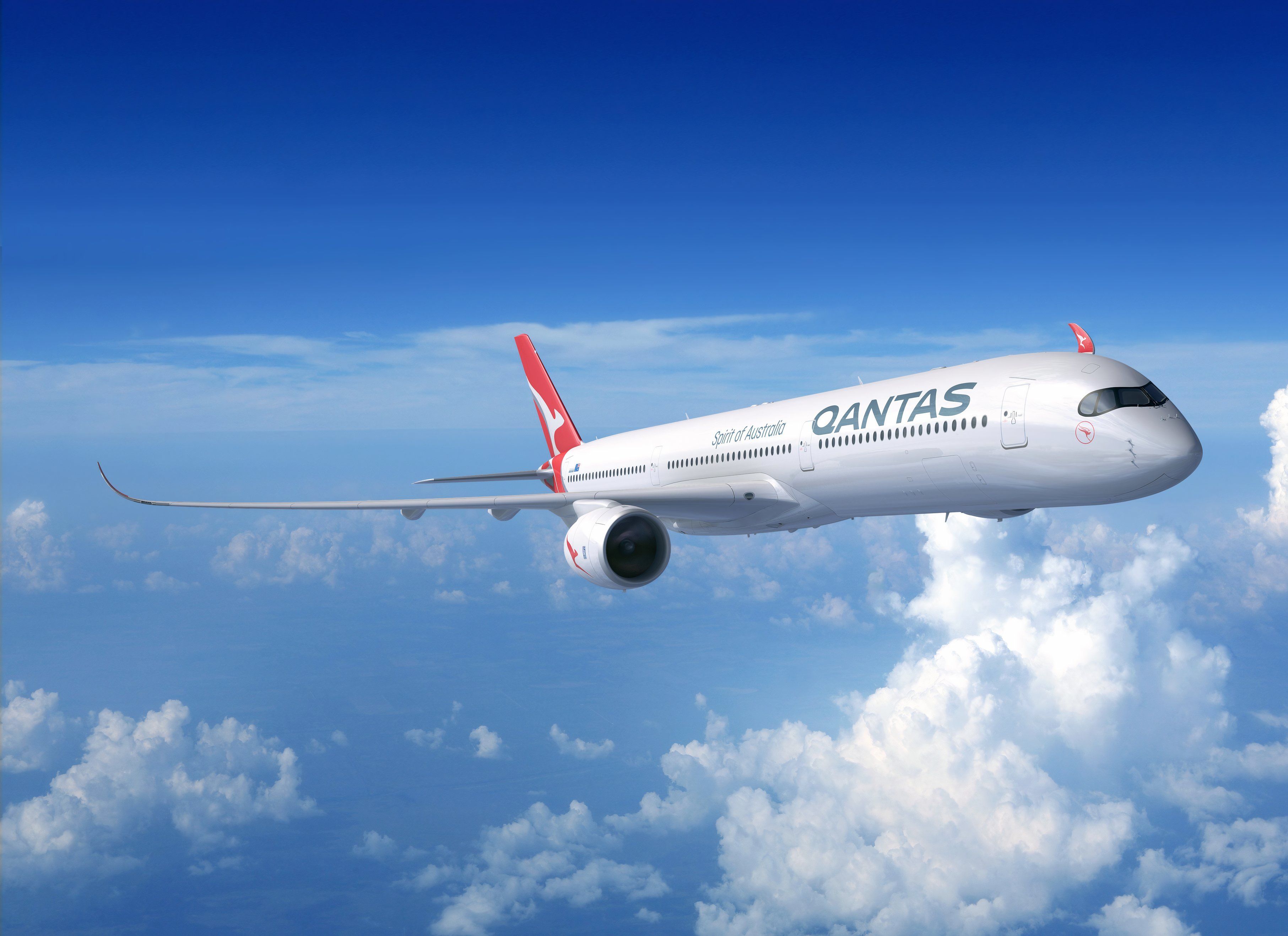 Qantas A350-1000 By Qantas-1