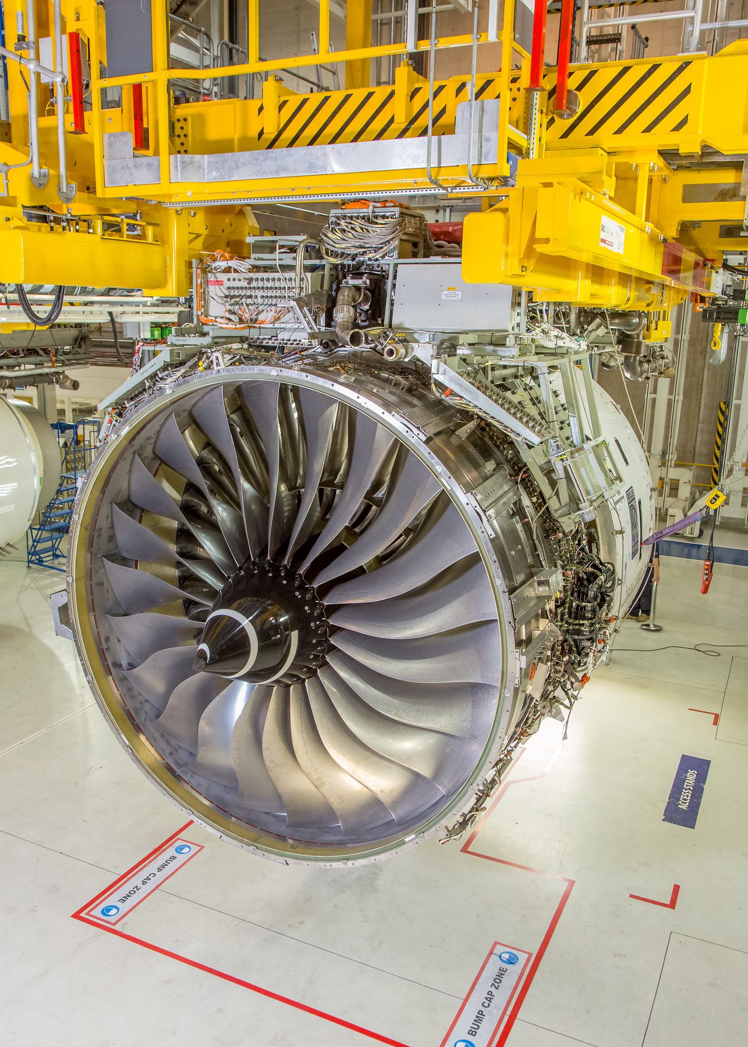 Rolls-Royce Trent XWB-97 during production