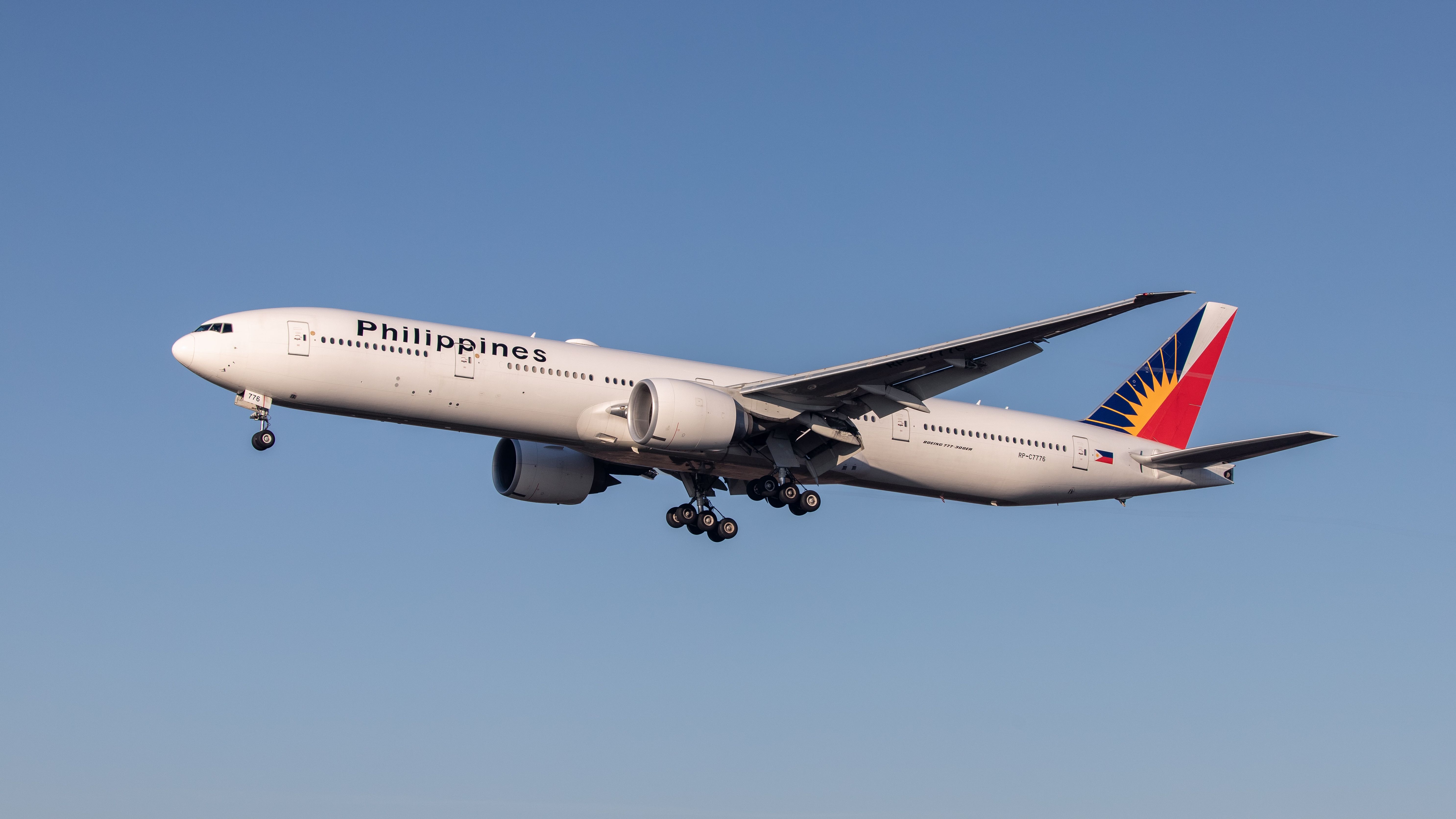 Philippine Airlines Boeing 777-300ER registered RP-C7776