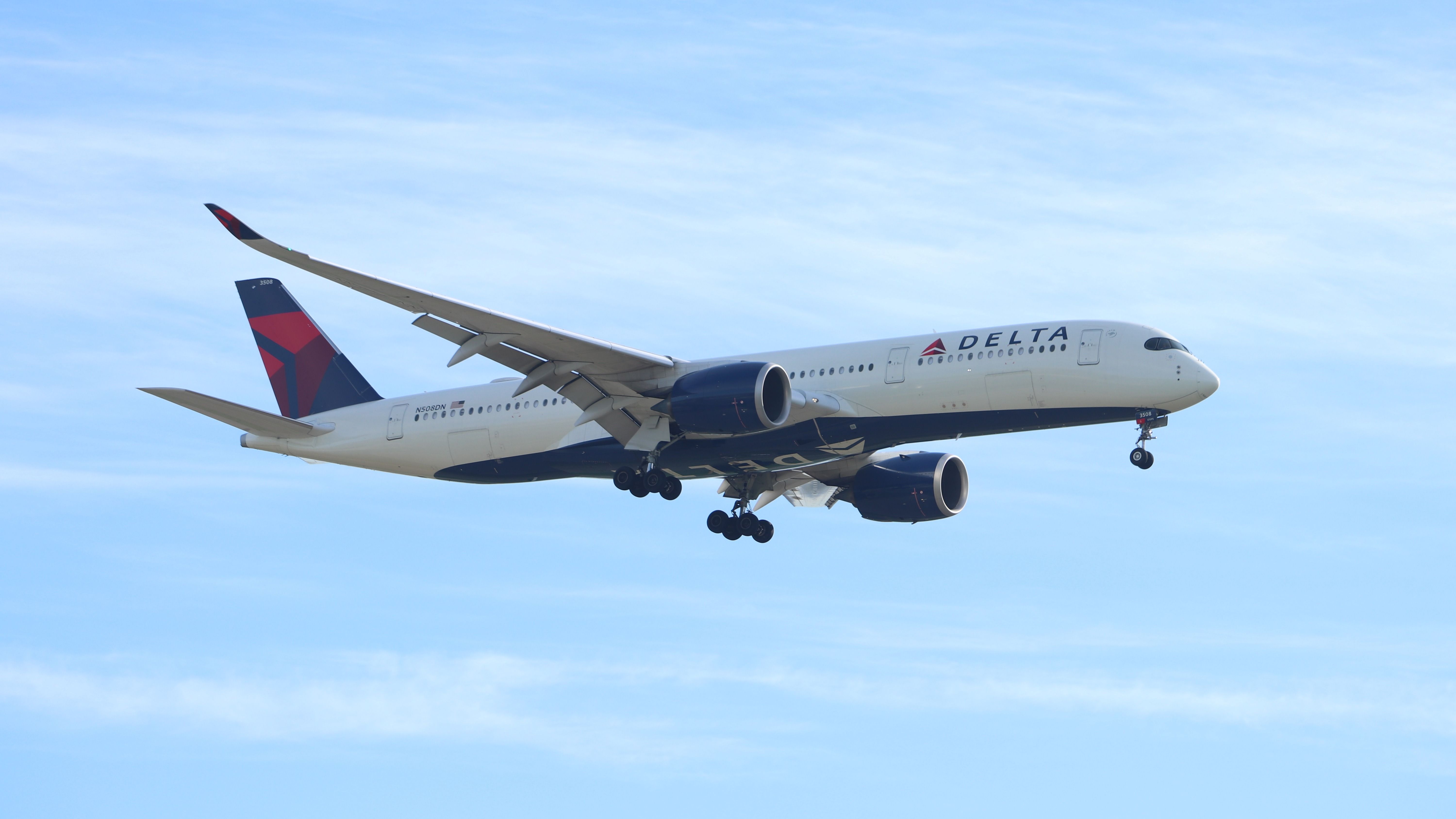 Delta Air Lines Airbus A350-900 (N508DN).