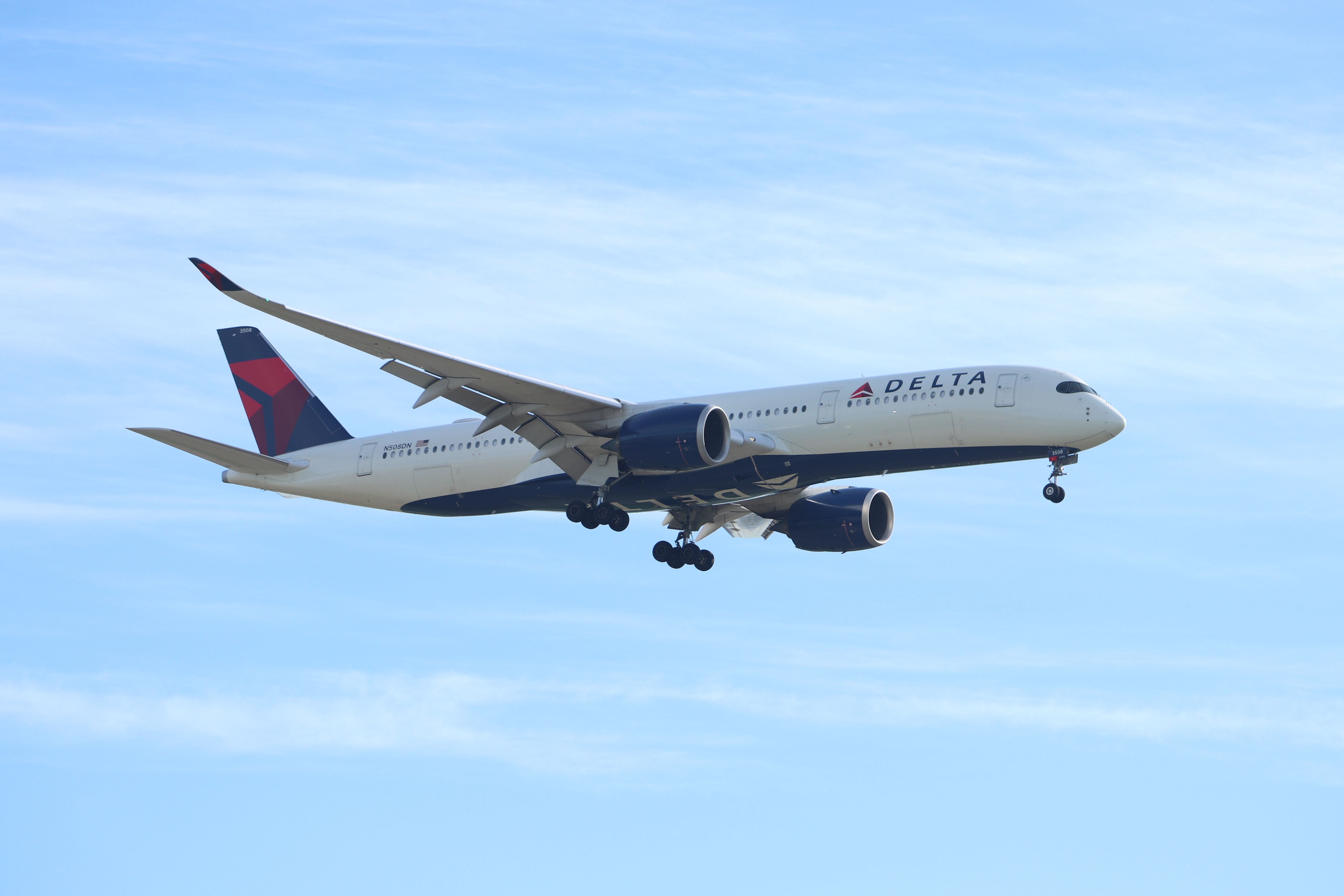 Delta Air Lines Airbus A350-900 (N508DN).