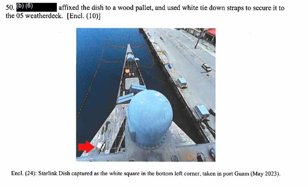 US Navy Chief On USS Manchester Demoted After Sneaking Starlink