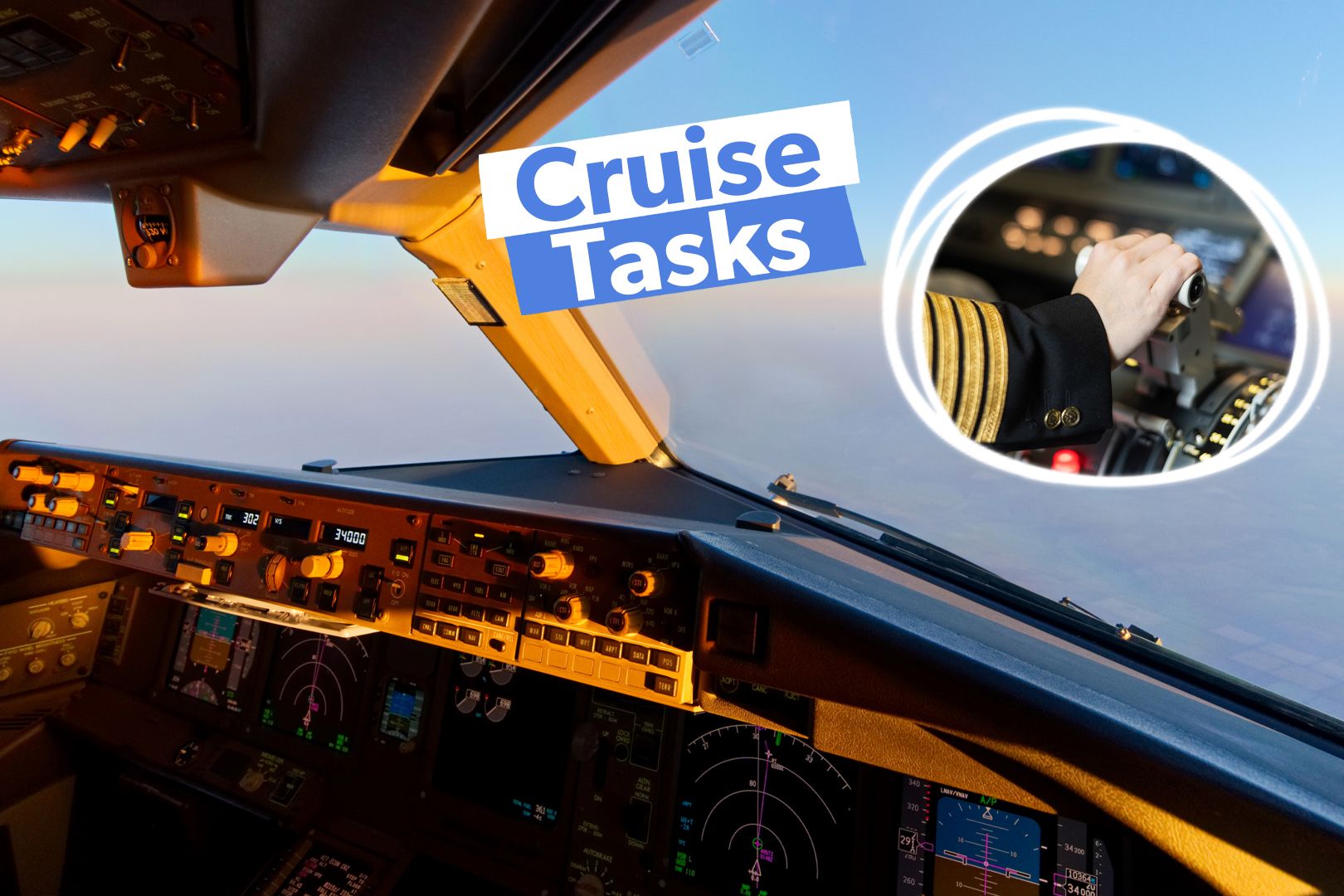 When The Plane Is Flying Itself: What Tasks Must Pilots Fulfill During A Flight's Cruise?