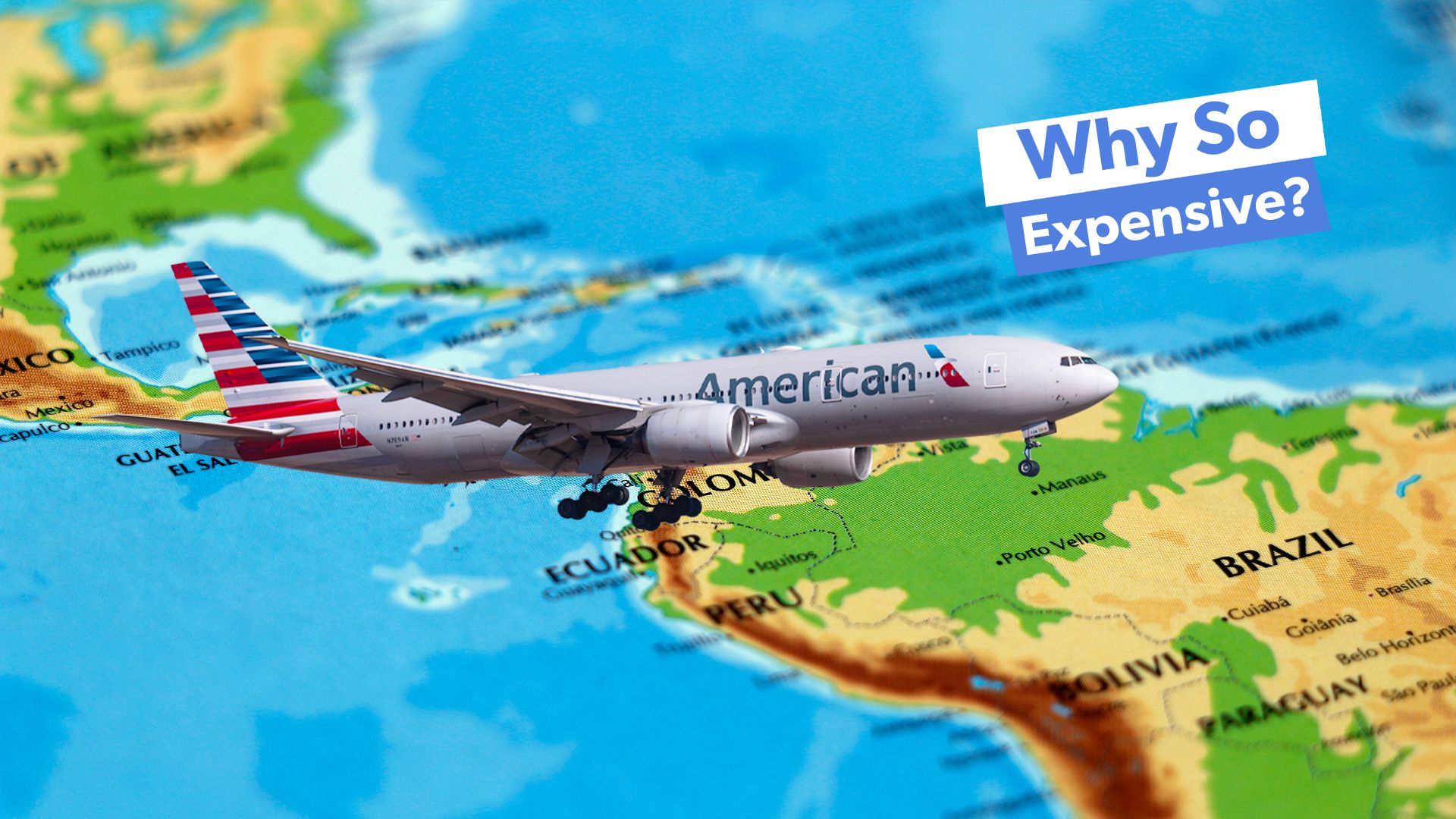 Why are flights from the us to south america so expensive 