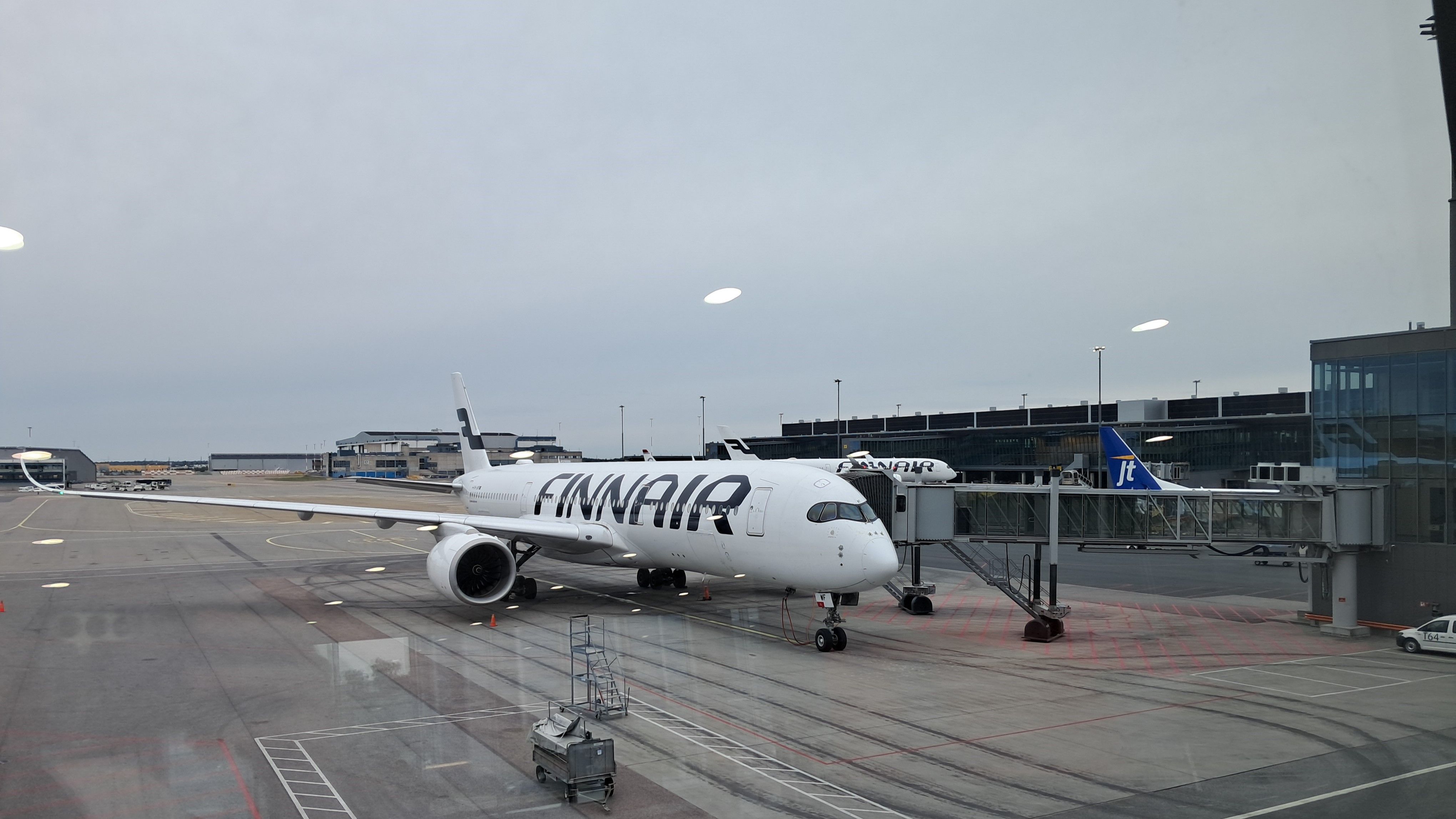 Finnair Airbus A350 Parked In Helsinki