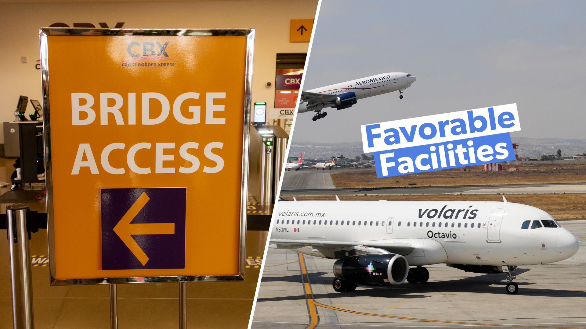 5 airports on the borders of the United States and Mexico that suit passengers from both countries 16 x 9