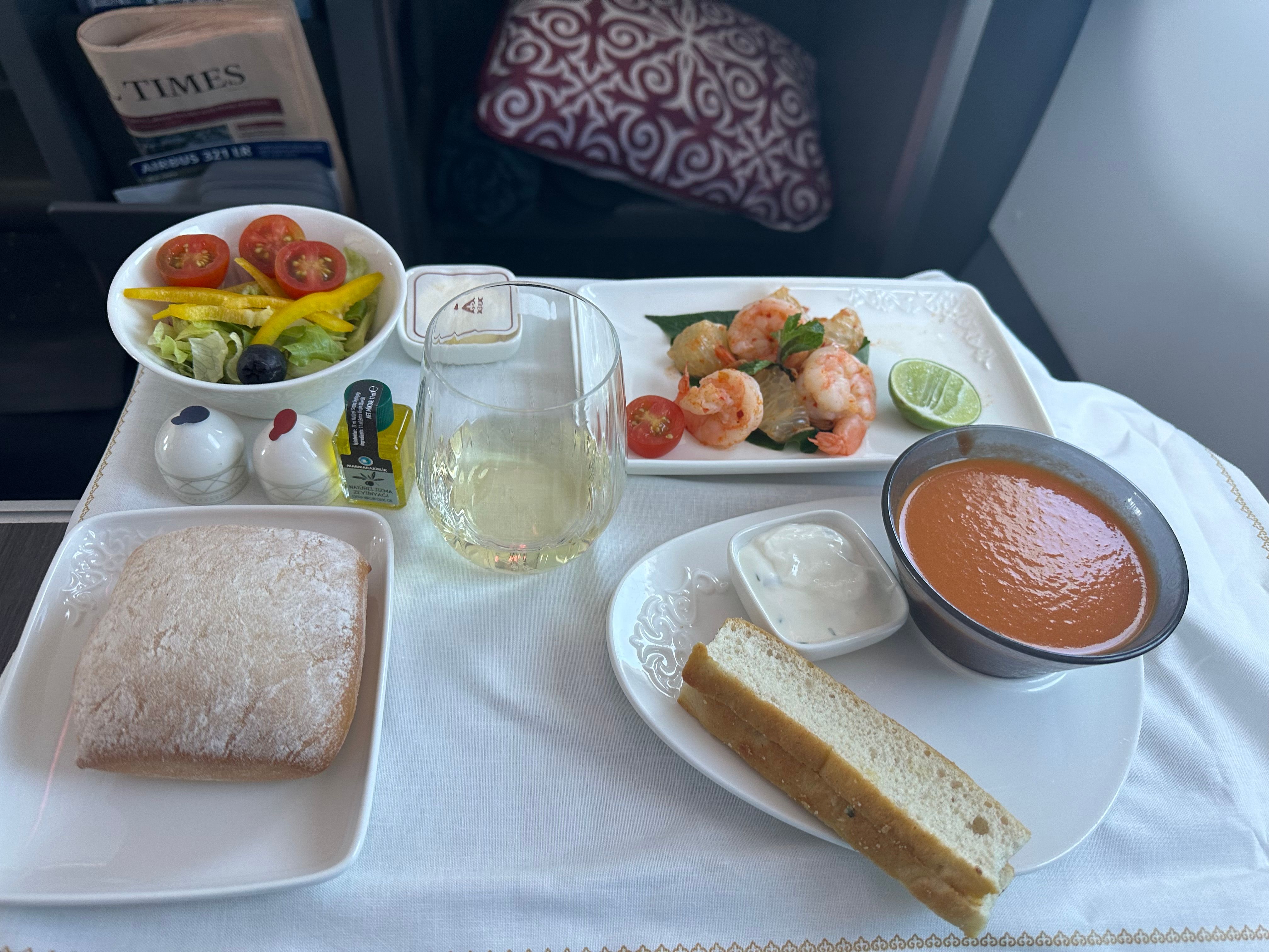 Air Astana BKK - ALA Business Class 