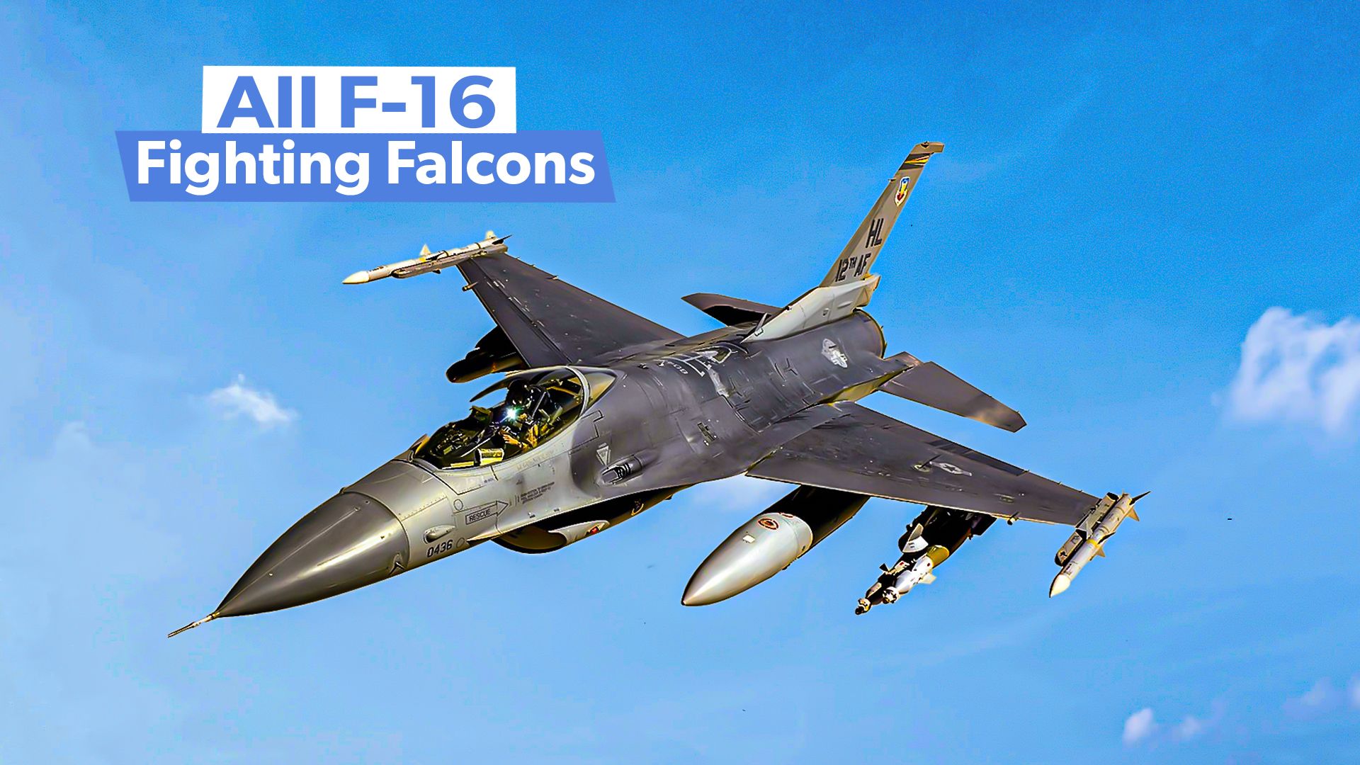 A Complete Guide To The Lockheed Martin F-16's Variants & The Countries ...