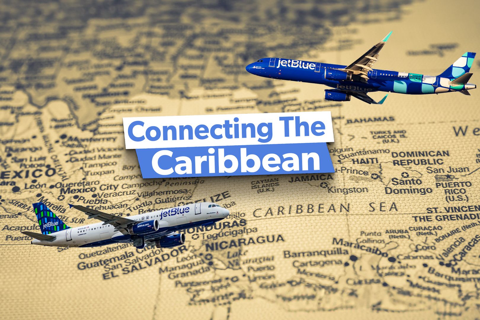 JetBlue connecting the Caribbean.