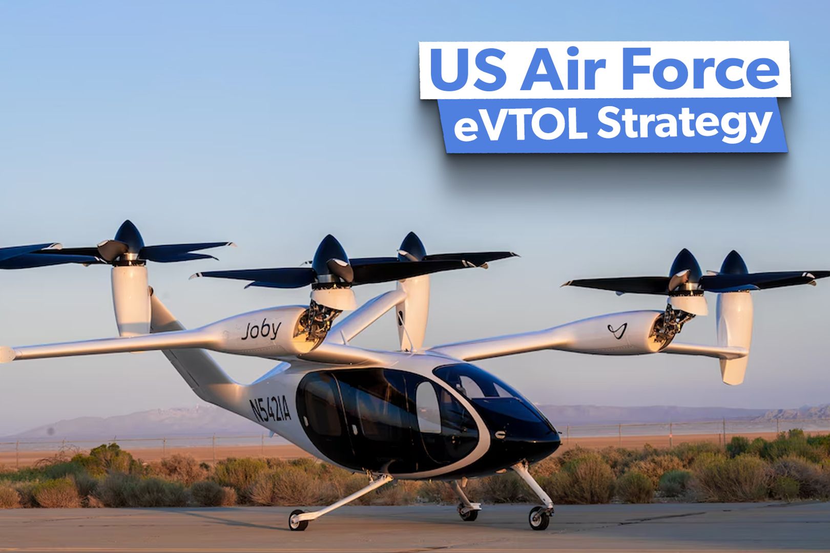 Joby Aircraft eVTOL Custom Thumbnail