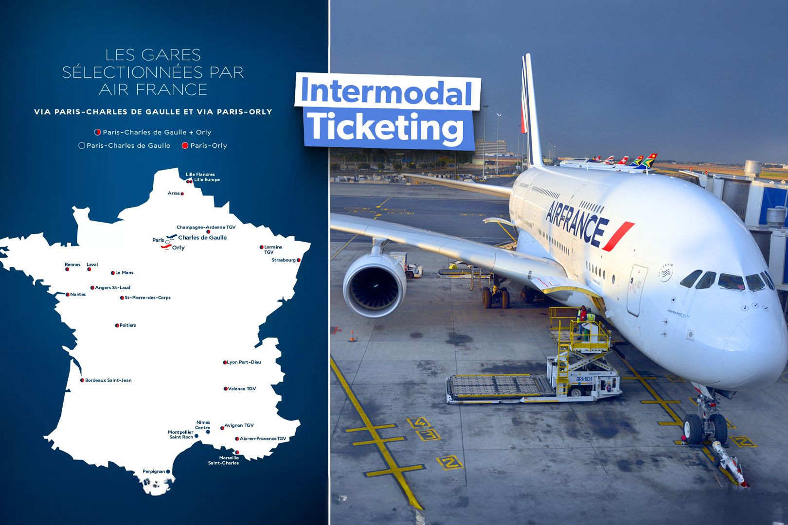 Trains & Planes In A Single Ticket: How Air France's 'Train + Air' Scheme Works