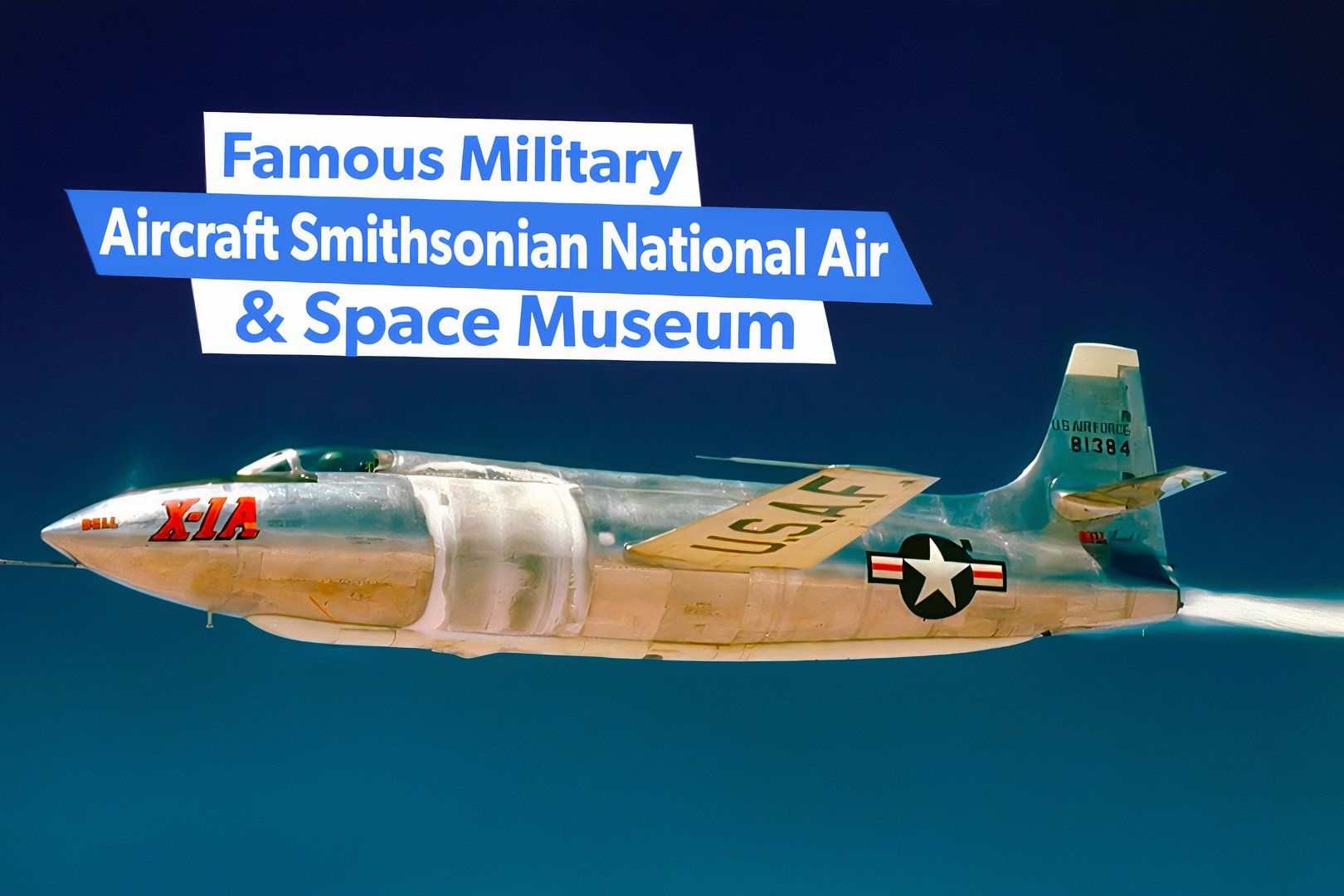 What Famous Military Aircraft Are On Display At The Smithsonian National Air & Space Museum?