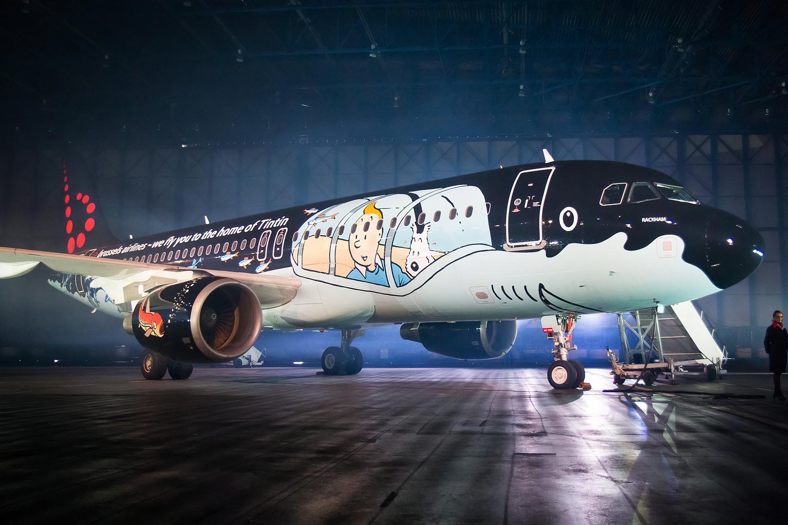 Brussels Airlines Rackham Coloring