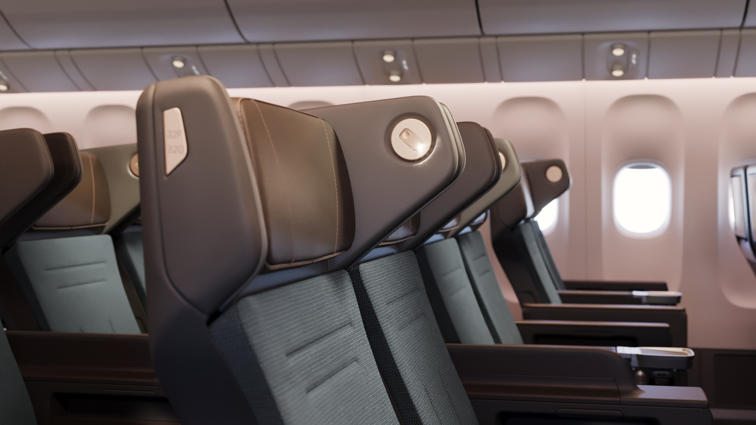 Cathay Pacific new 777-300ER premium economy seat