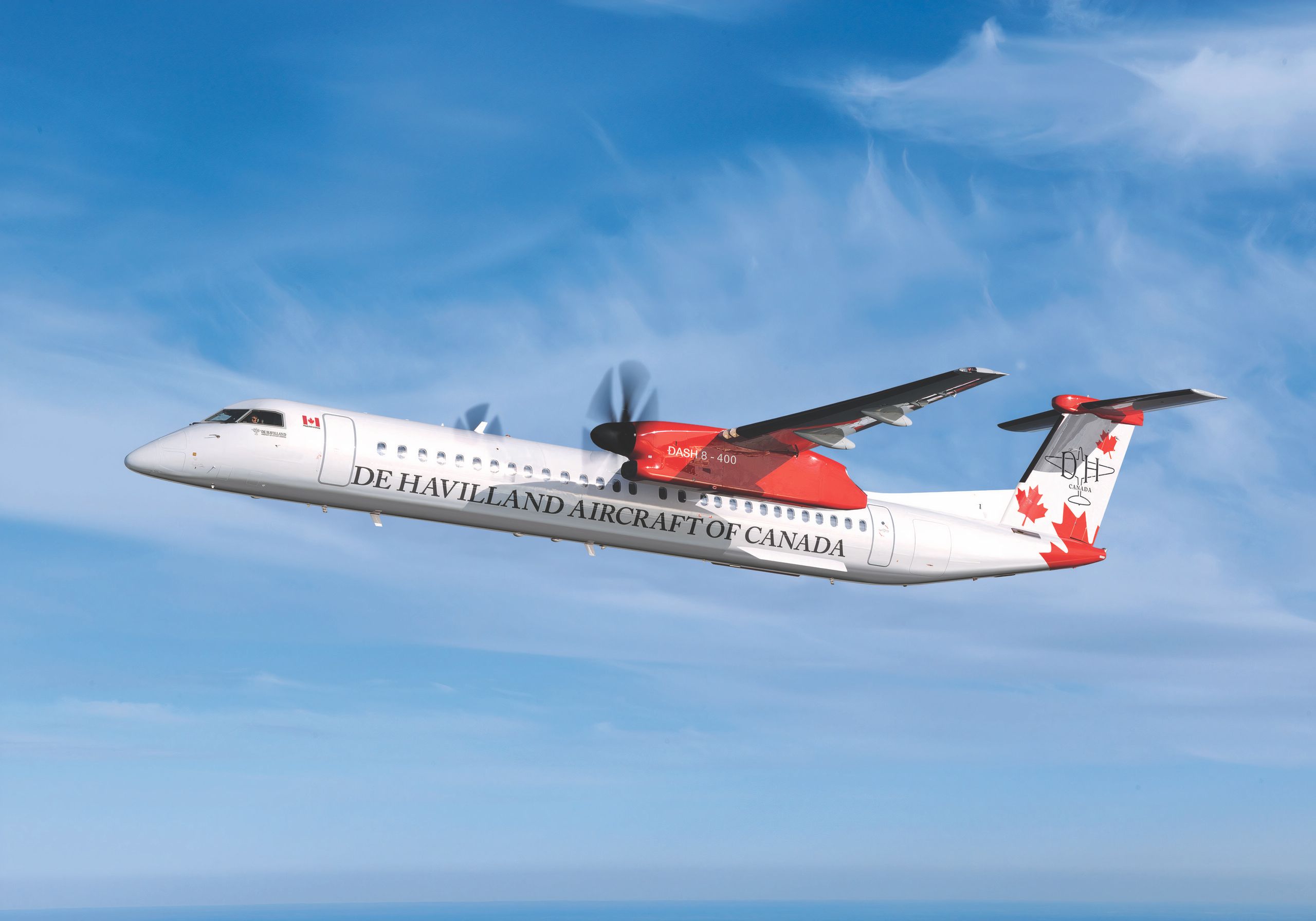  the Dash 8-400 entered into service with significant enhancements including new engines and a modernized cockpit.