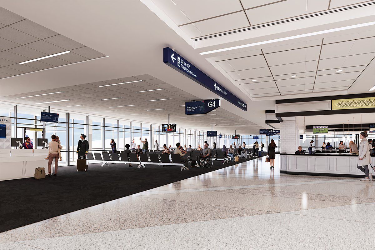 Delta Beating Schedule On MSP Terminal 1 Upgrade Program