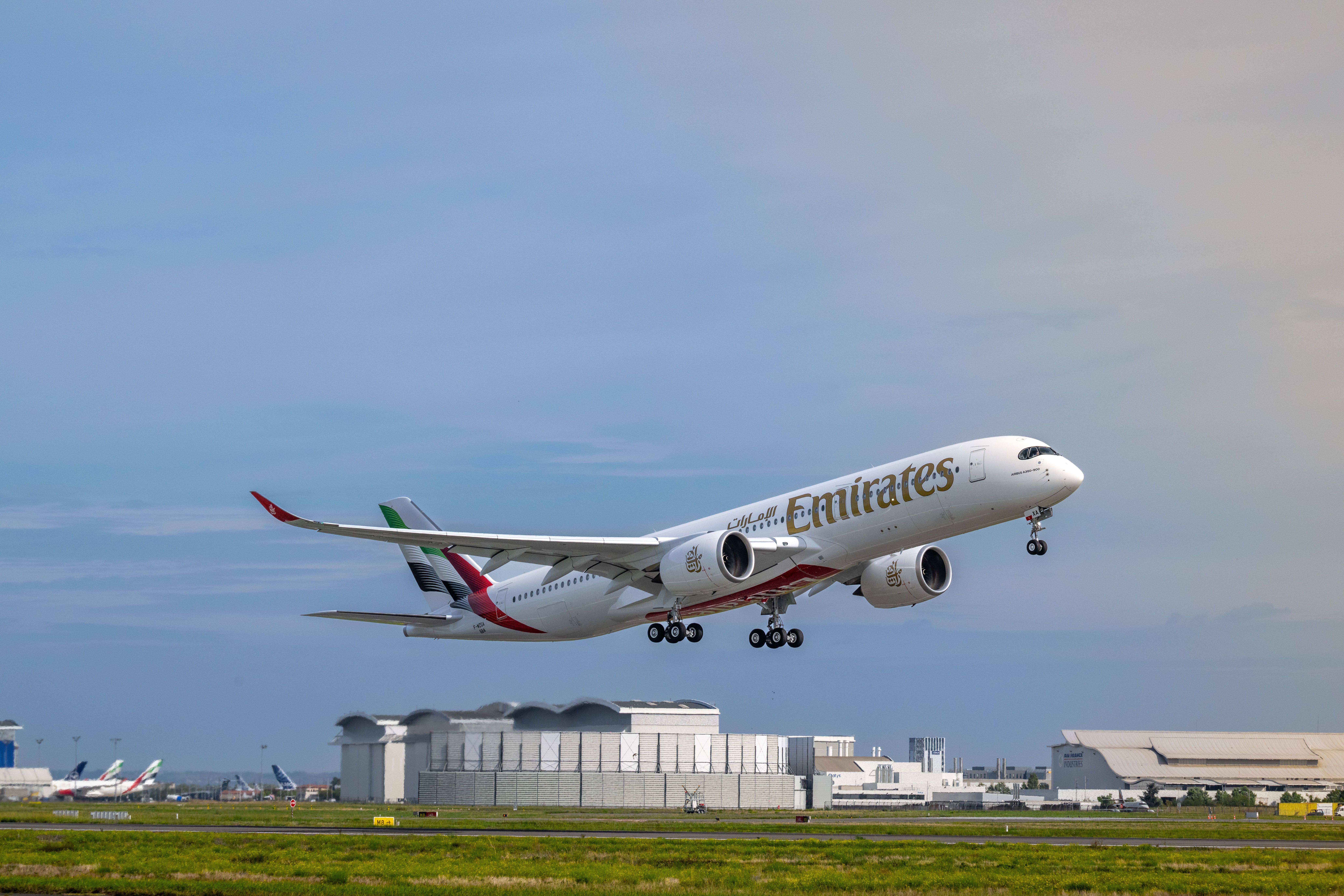 Emirates A350-900 MSN684 First flight_AC-1550-A350-900 Emirates MSN 684 - First flight 19