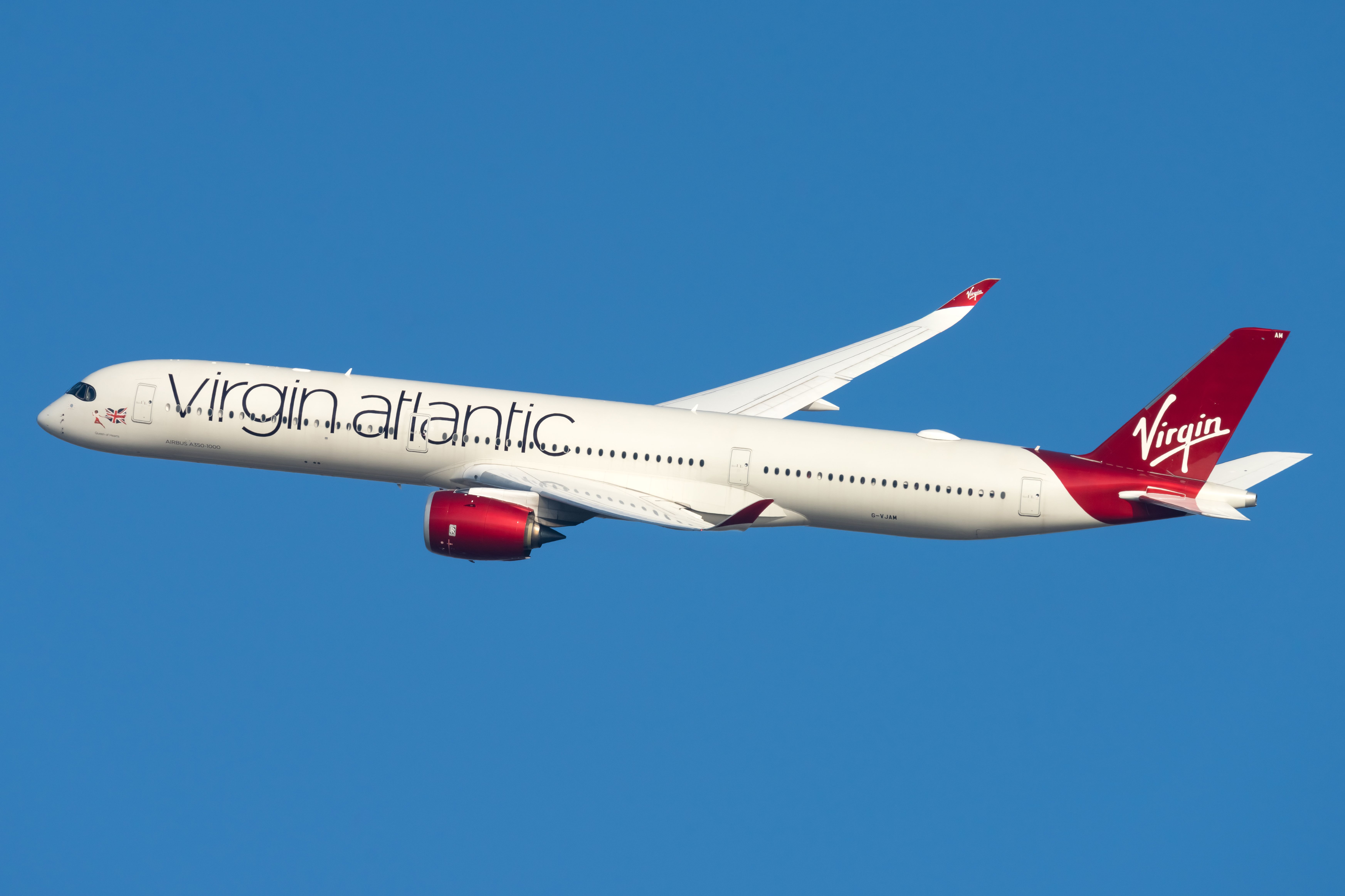 G-VJAM Virgin Atlantic Airbus A350-1041