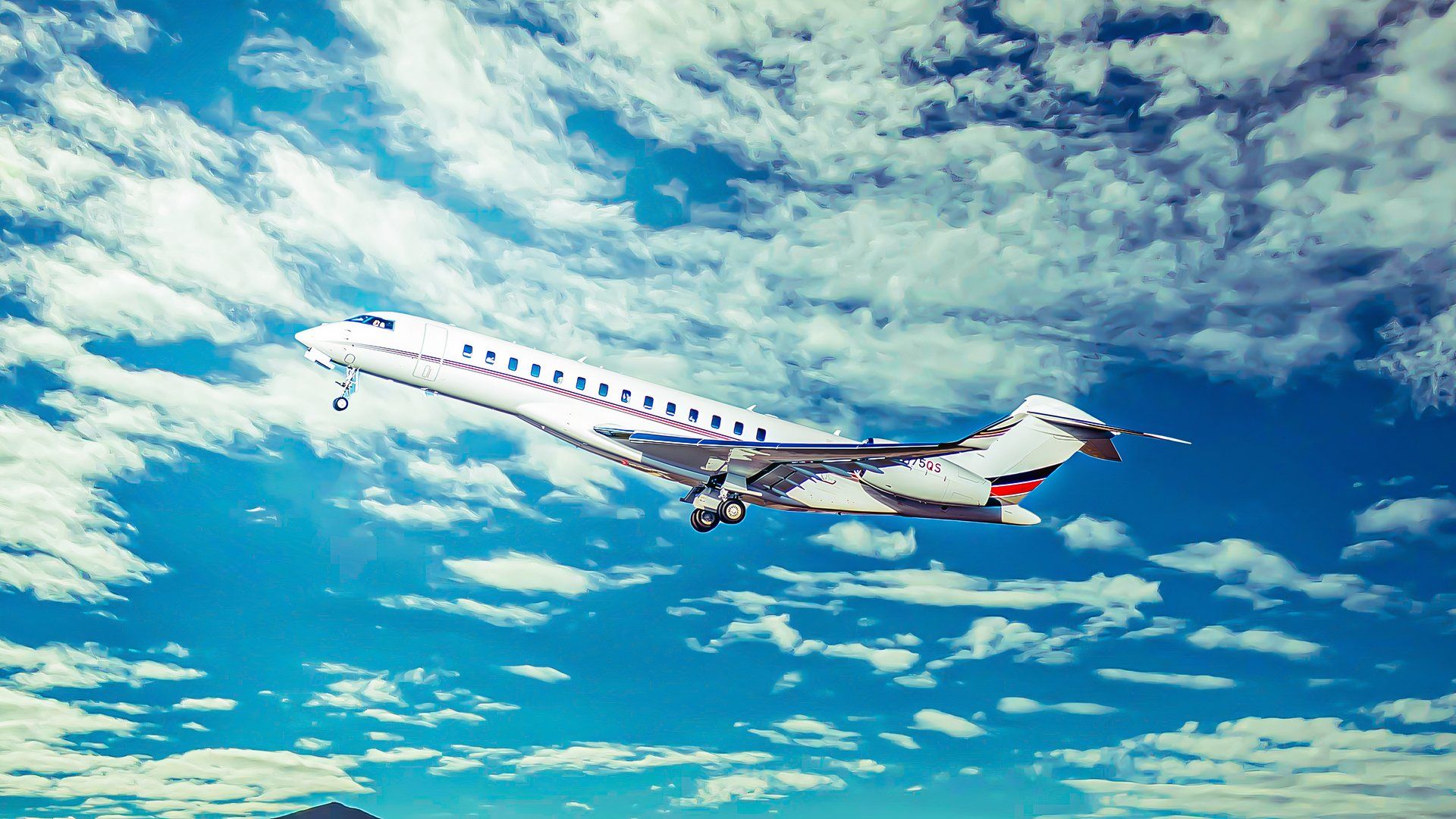 Largest Purpose Built Business Jet How Far Can The Bombardier Global