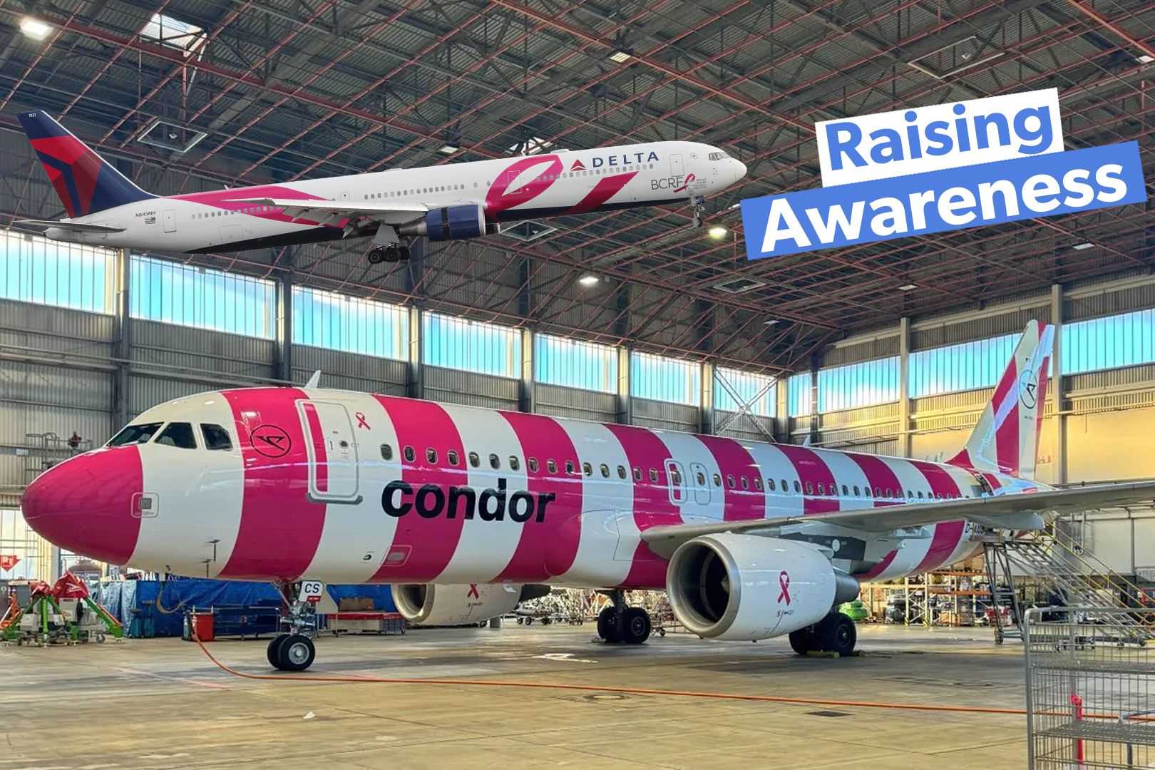 Good Liveries For A Great Cause: The Best Breast Cancer Awareness Month Airline Paint Schemes