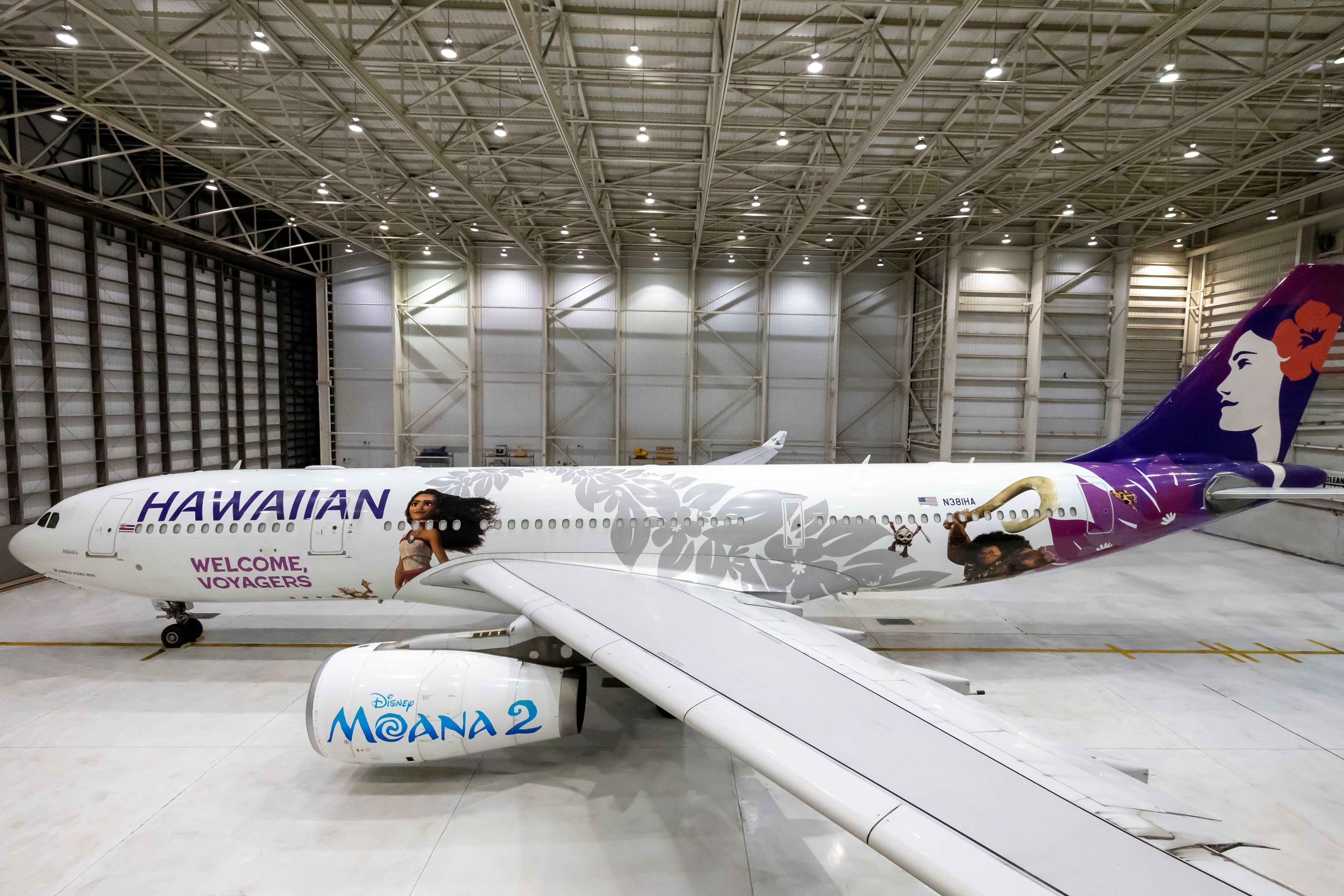 Hawaiian Airlines A330 Moana 2 Livery