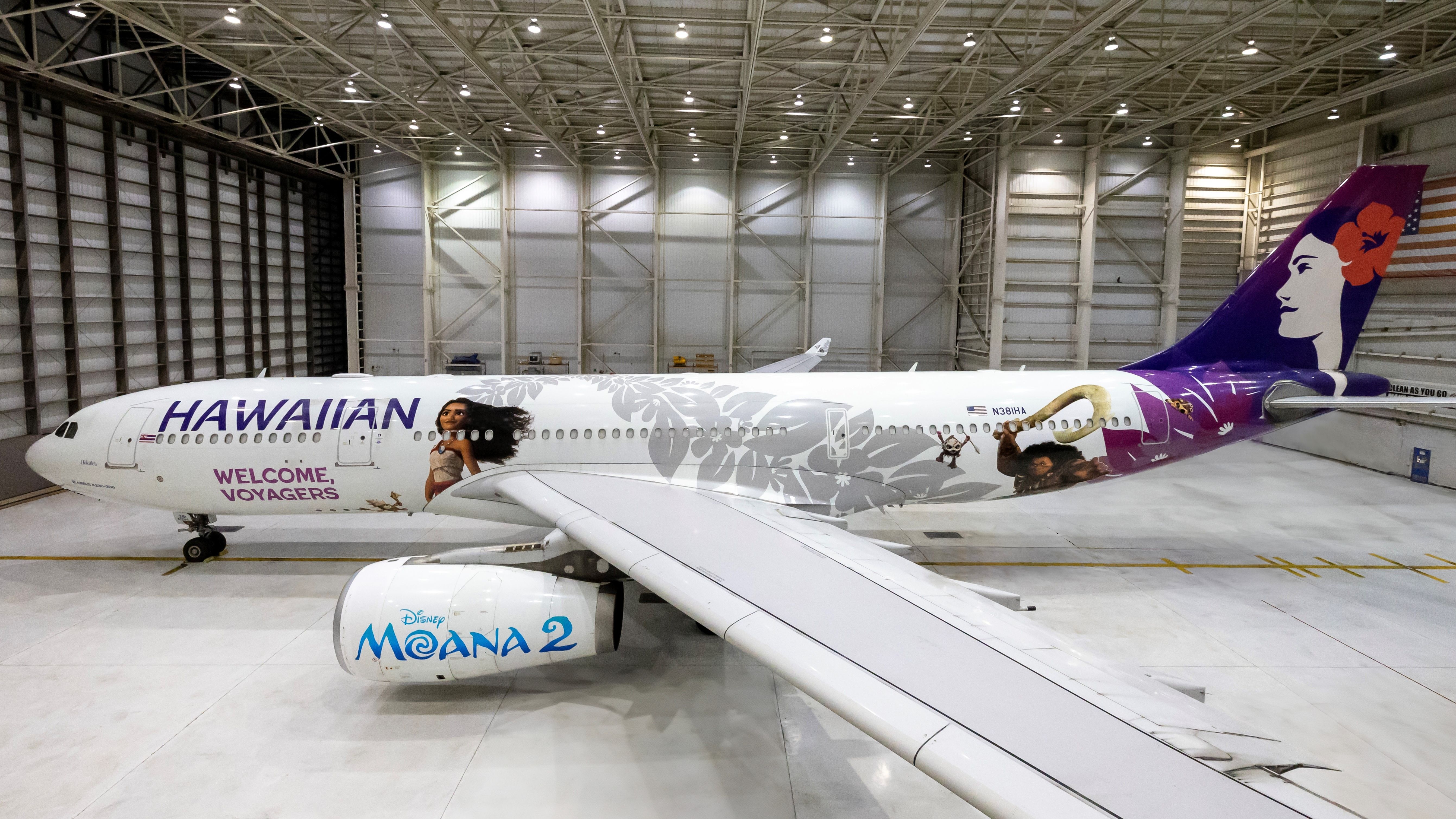 Hawaiian Airlines Airbus A330 Moana 2 Livery