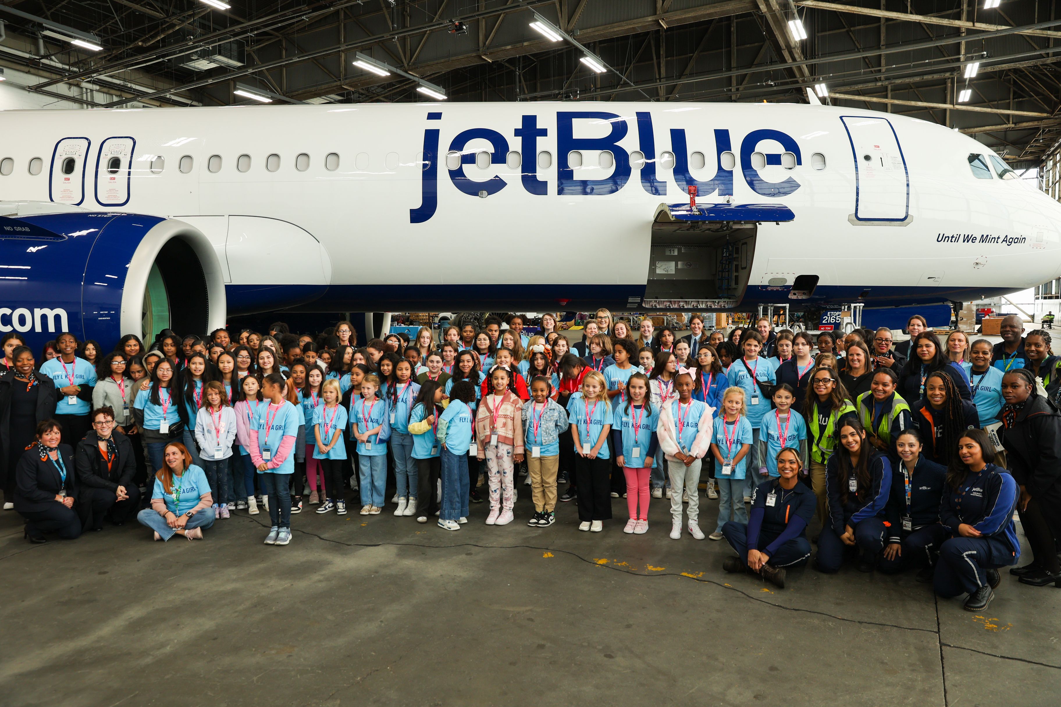 JetBlue Fly Like A Girl event in Boston 2024