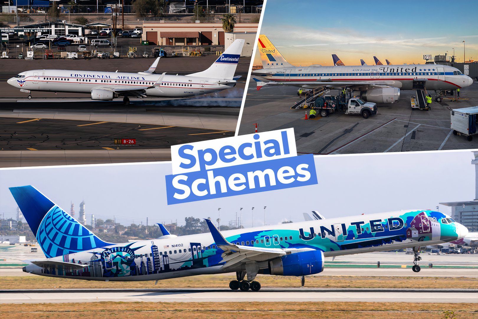 Perfect Paint Schemes A Closer Look At Some Of United Airlines' Best Special Liveries 3x2