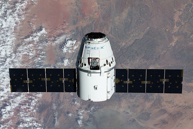 Photo of a SpaceX Cargo Dragon-1