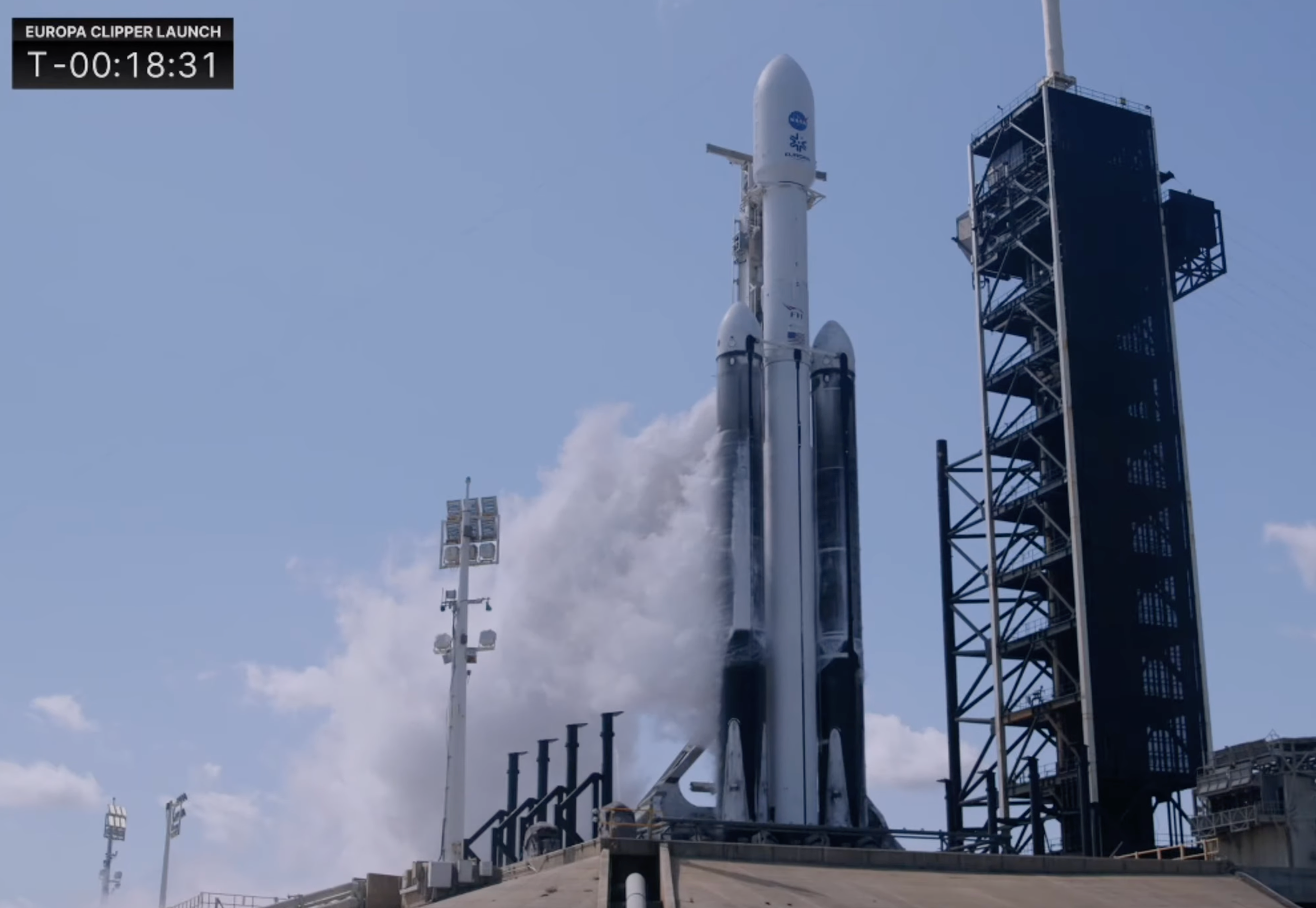 9 Years In The Making On Site At The NASA & SpaceX Europa Clipper Launch