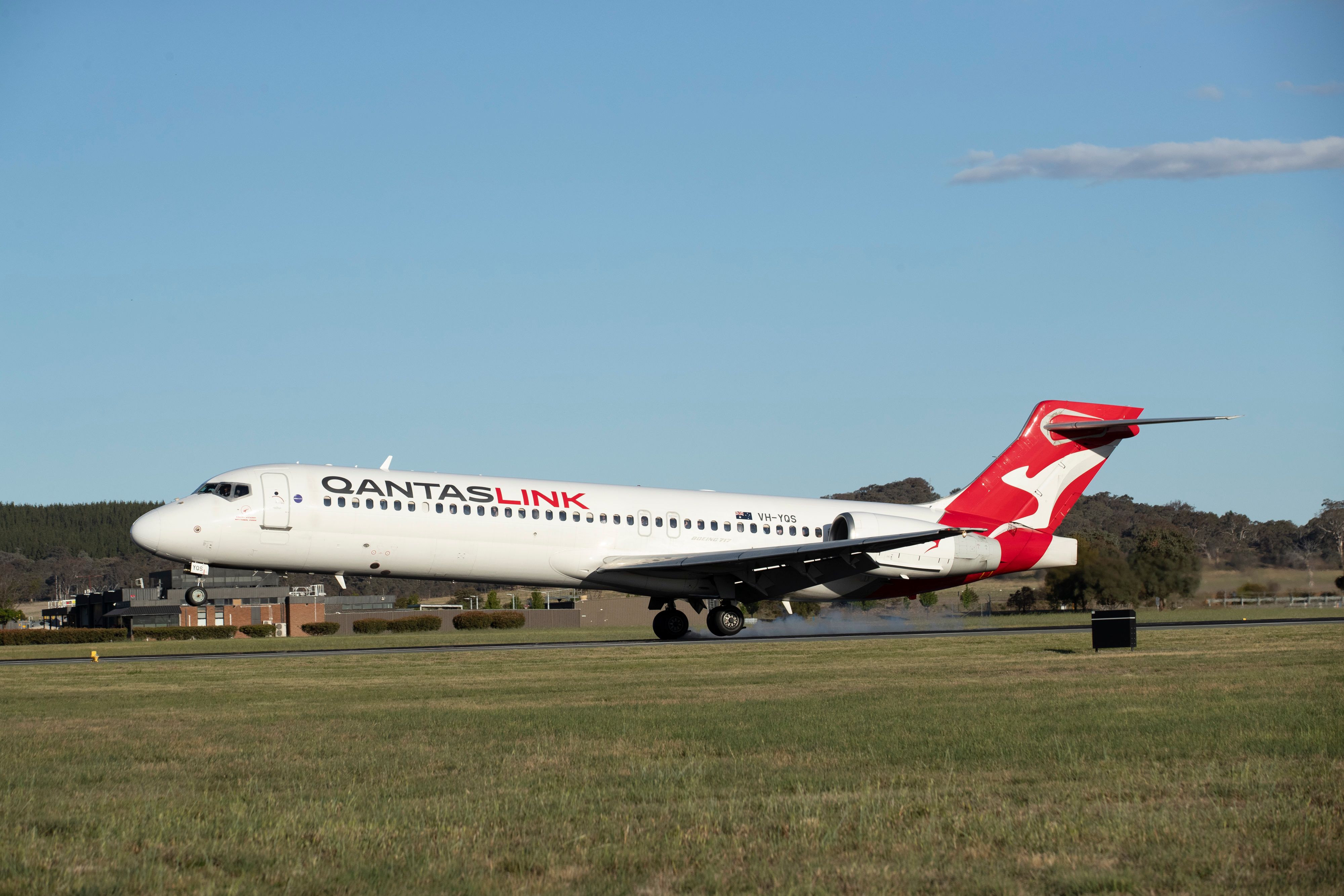 Qantas Boeing 717 Final Flight