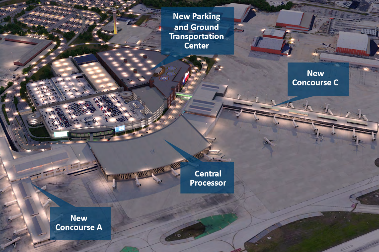 San Antonio International Airport SAT development plans