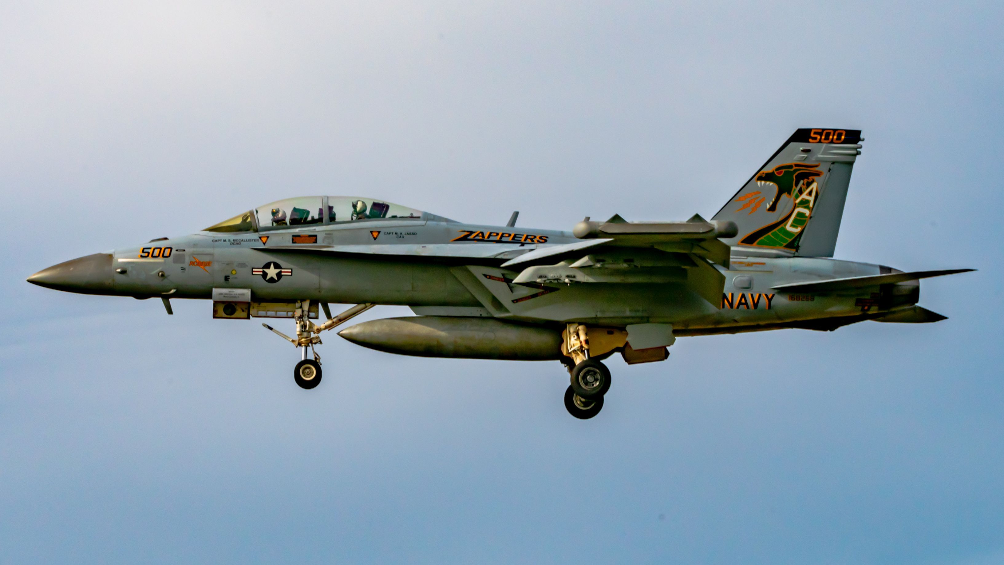 SF_VAQ-130 Zappers CAG on Final to OLF Coupeville - 25 March 2022_JAK