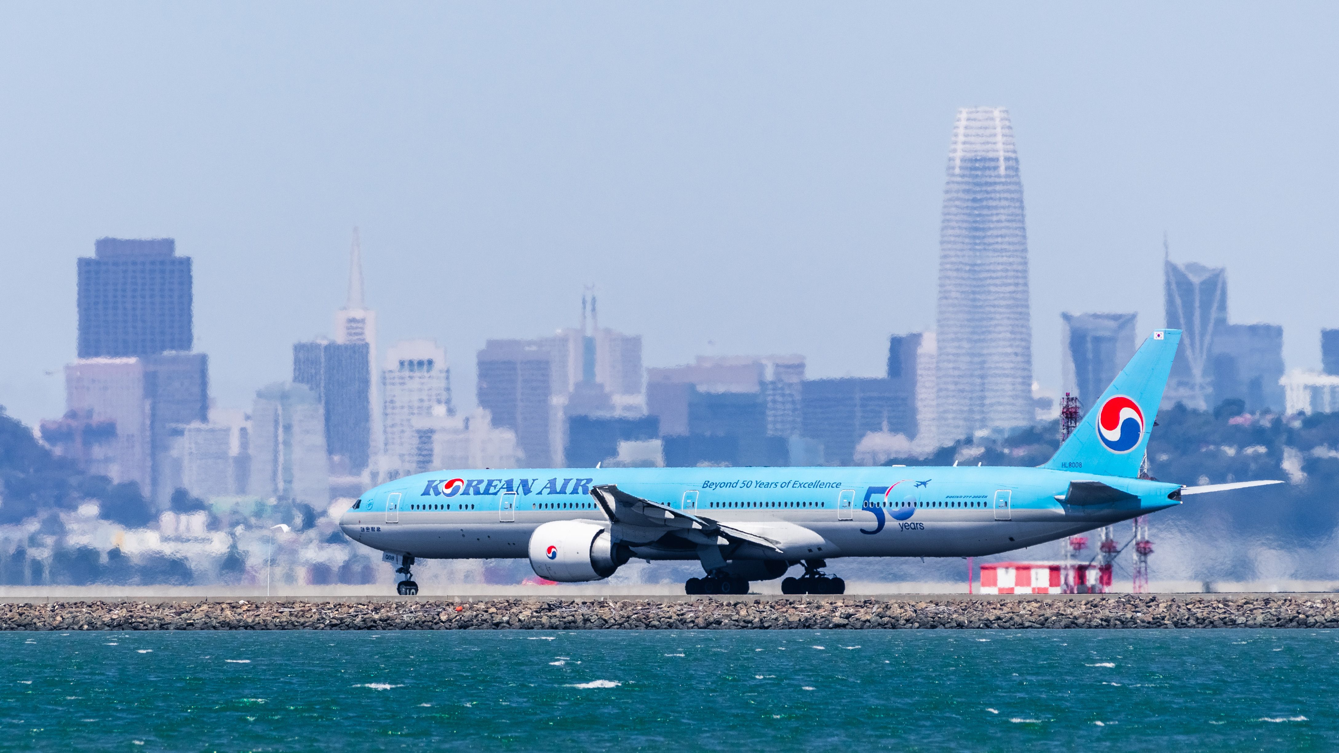 KOREAN AIR 777-300ER コリアン 大韓航空 50周年 jc KOREAN AIR 777-300ER コリアン 大韓航空 50周年 jc Korean Air
