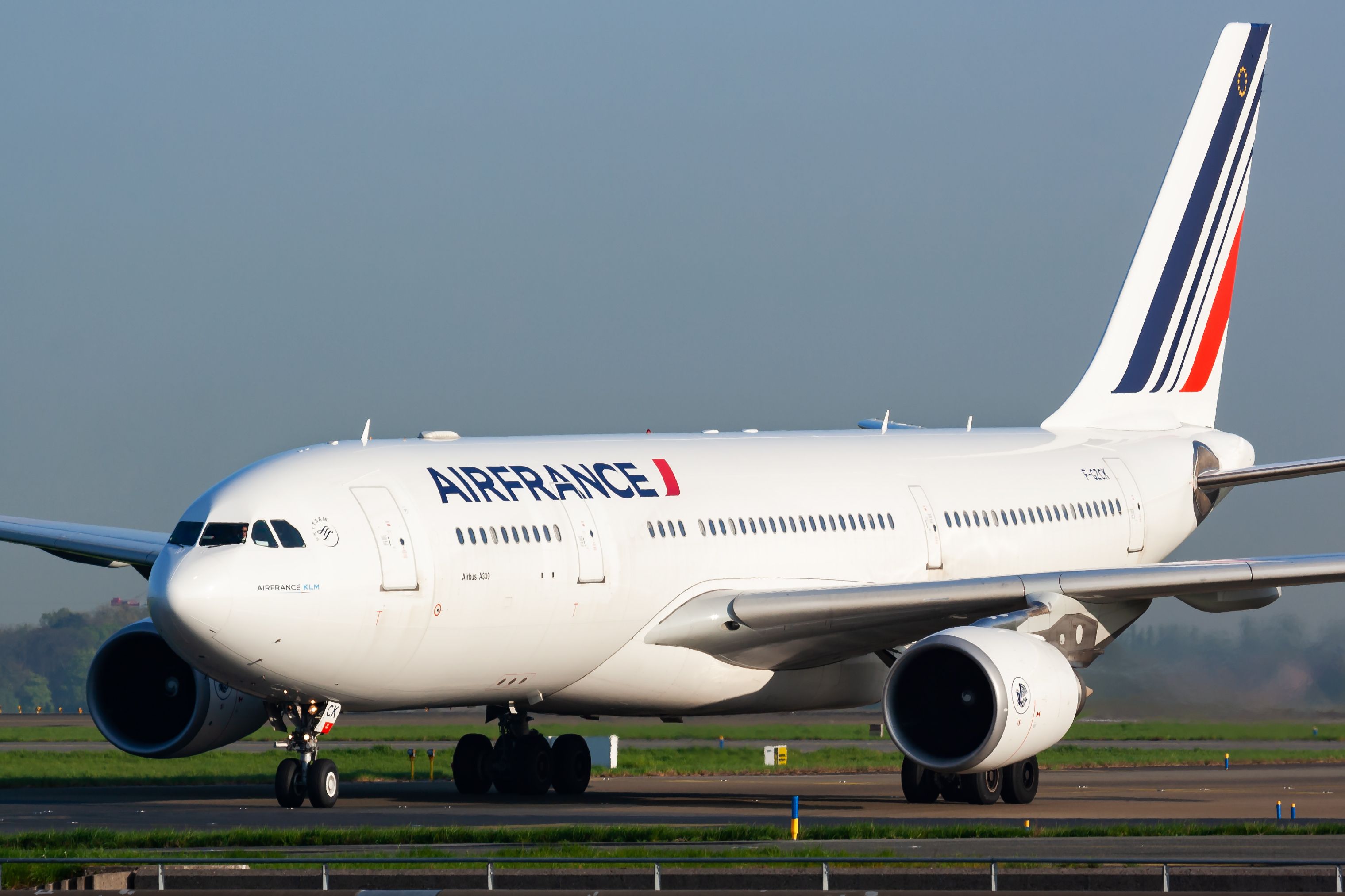 Air France A330 taxiing