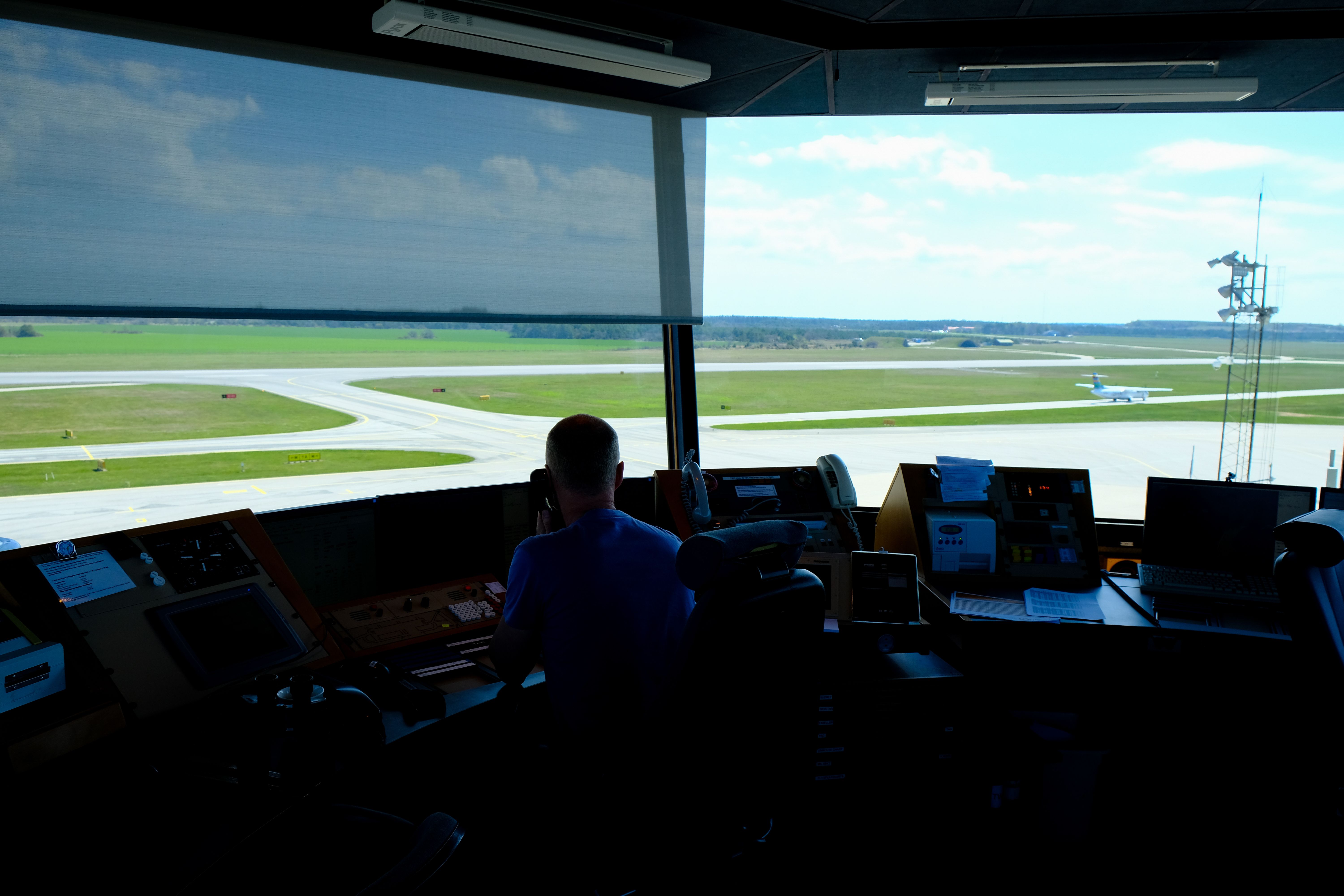 Visby Airport Air Traffic Control Tower