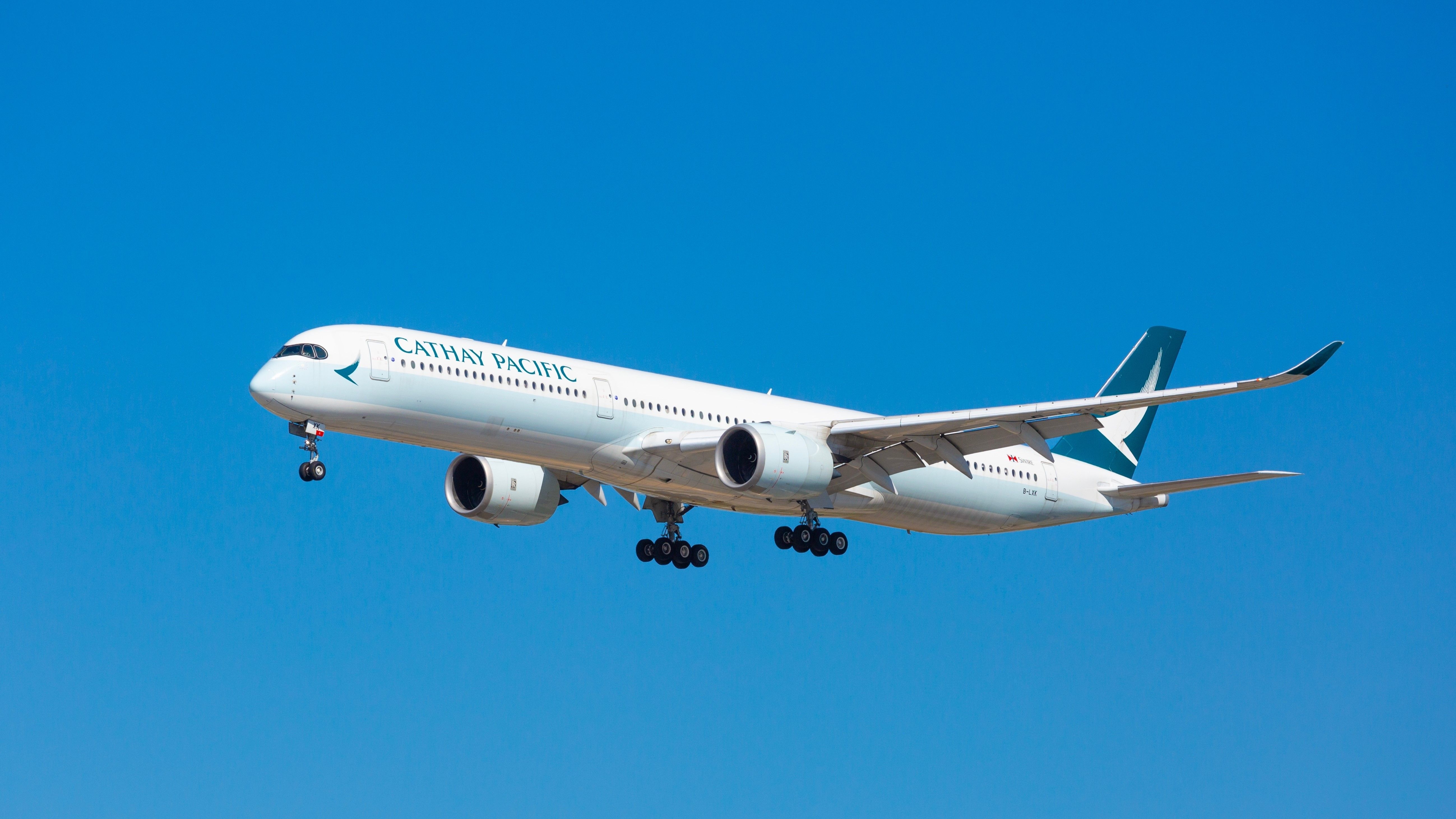 Cathay Pacific Airbus A350 Inflight