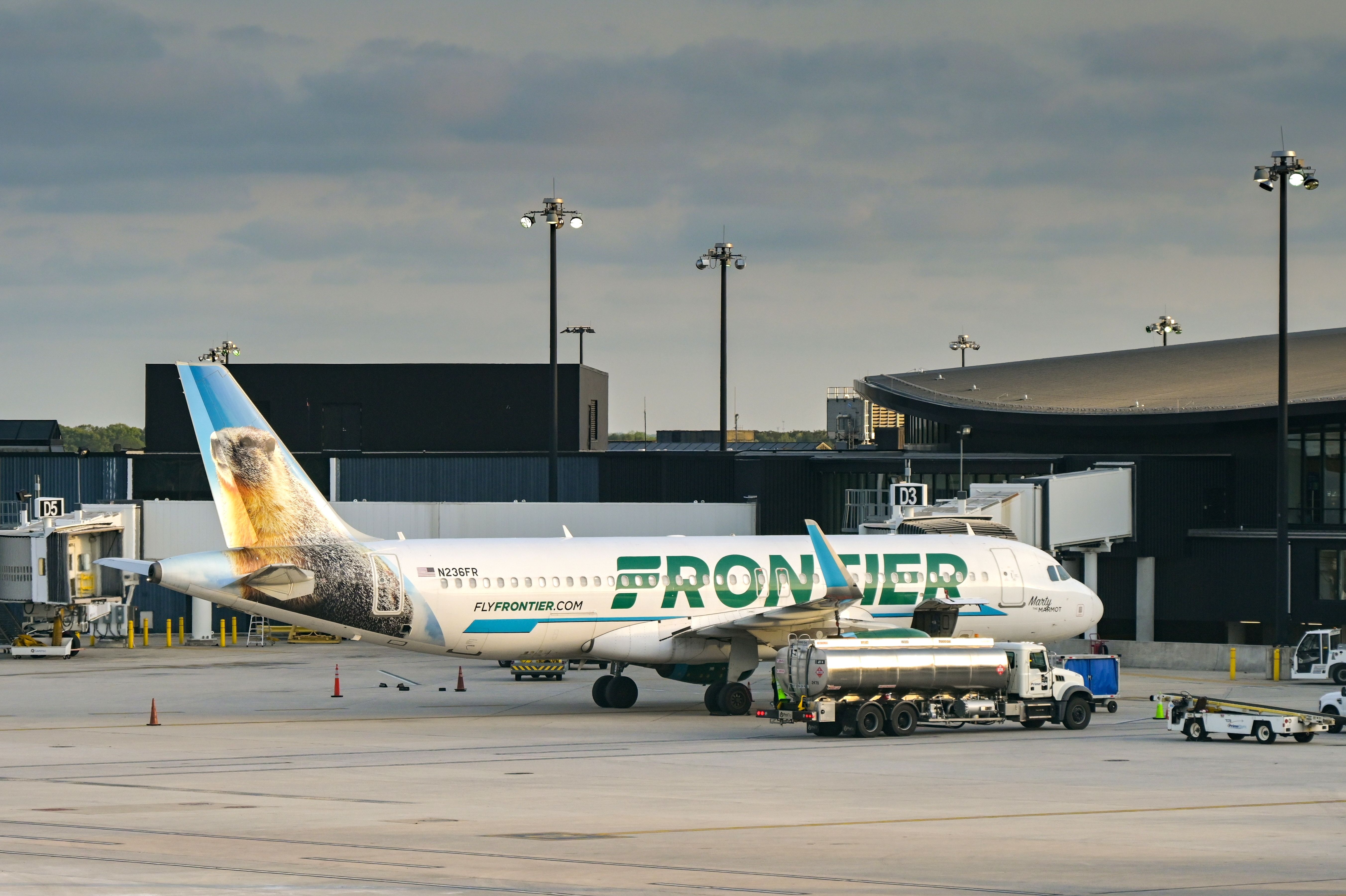 A Frontier Airbus A320