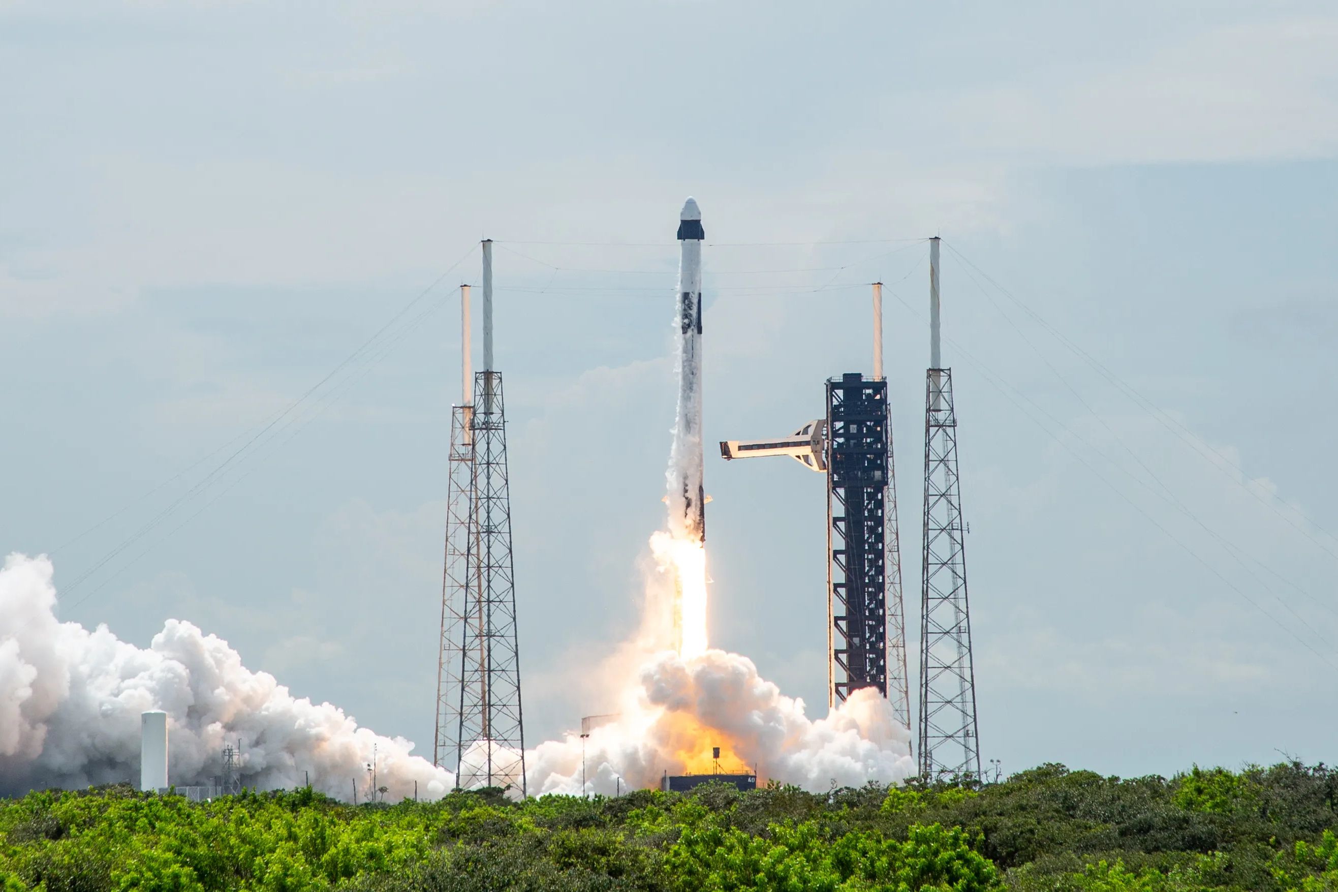 1st Space Force Guardian Launches On SpaceX Dragon Crew-9 To Help Bring NASA Astronauts Home