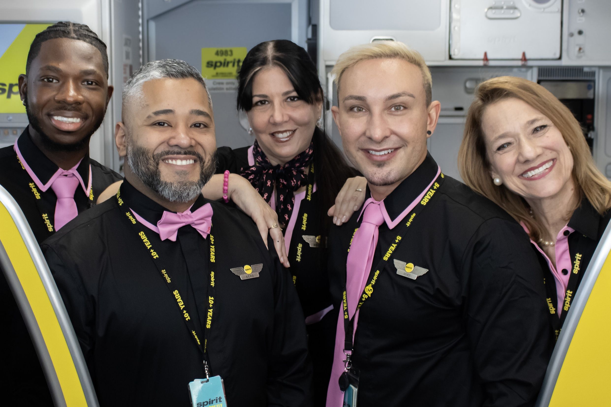 Spirit Airlines Turns PiNK For Breast Cancer Awareness