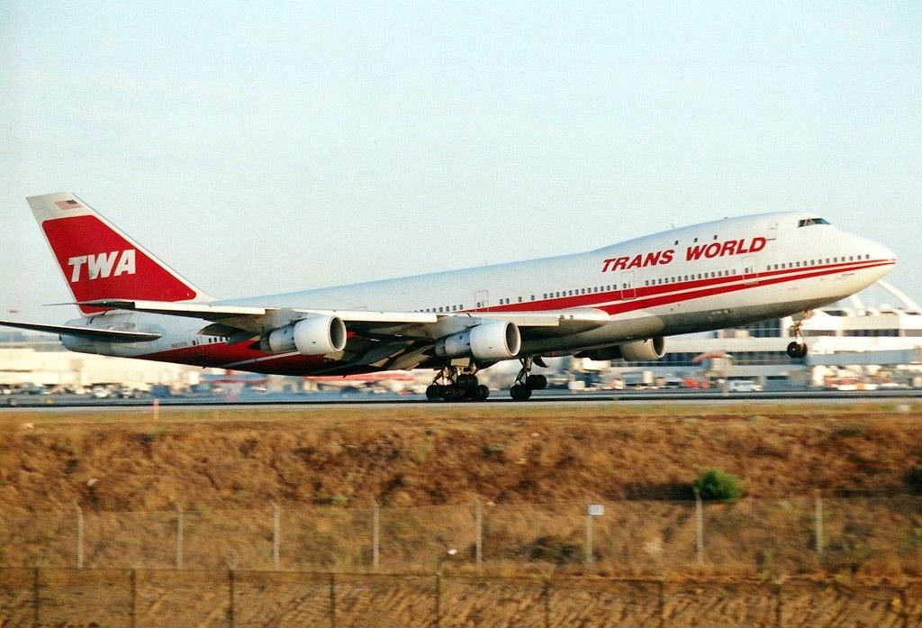 TWA Boeing 747