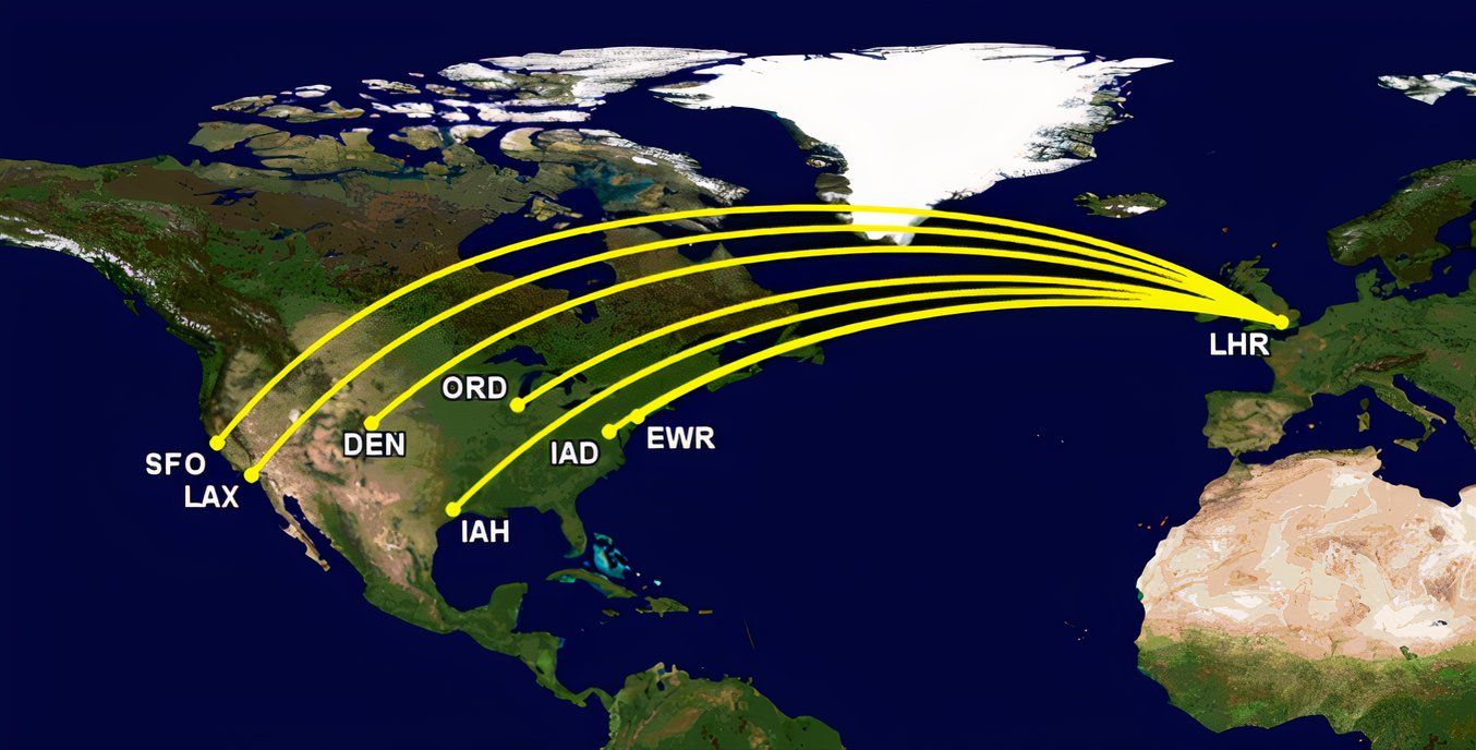 UA LHR network