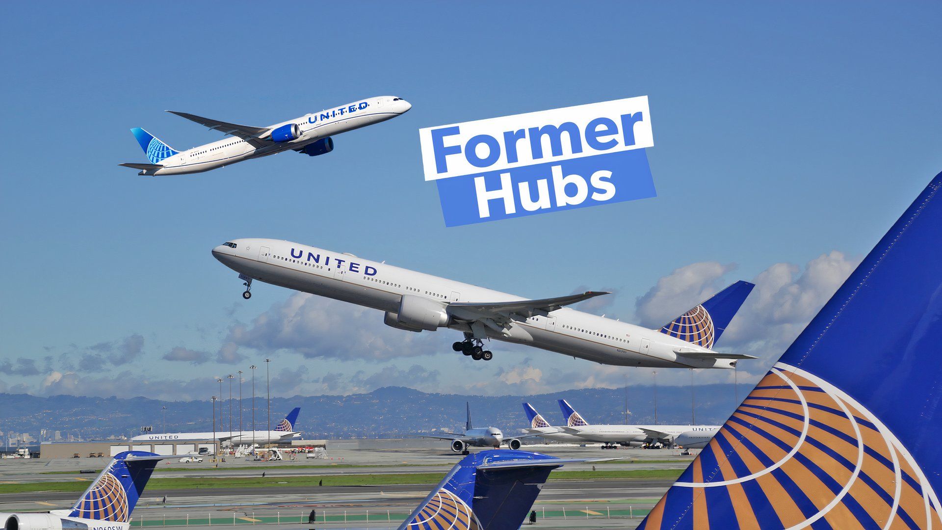 Which US Airports Does United Airlines No Longer Use As Hubs?