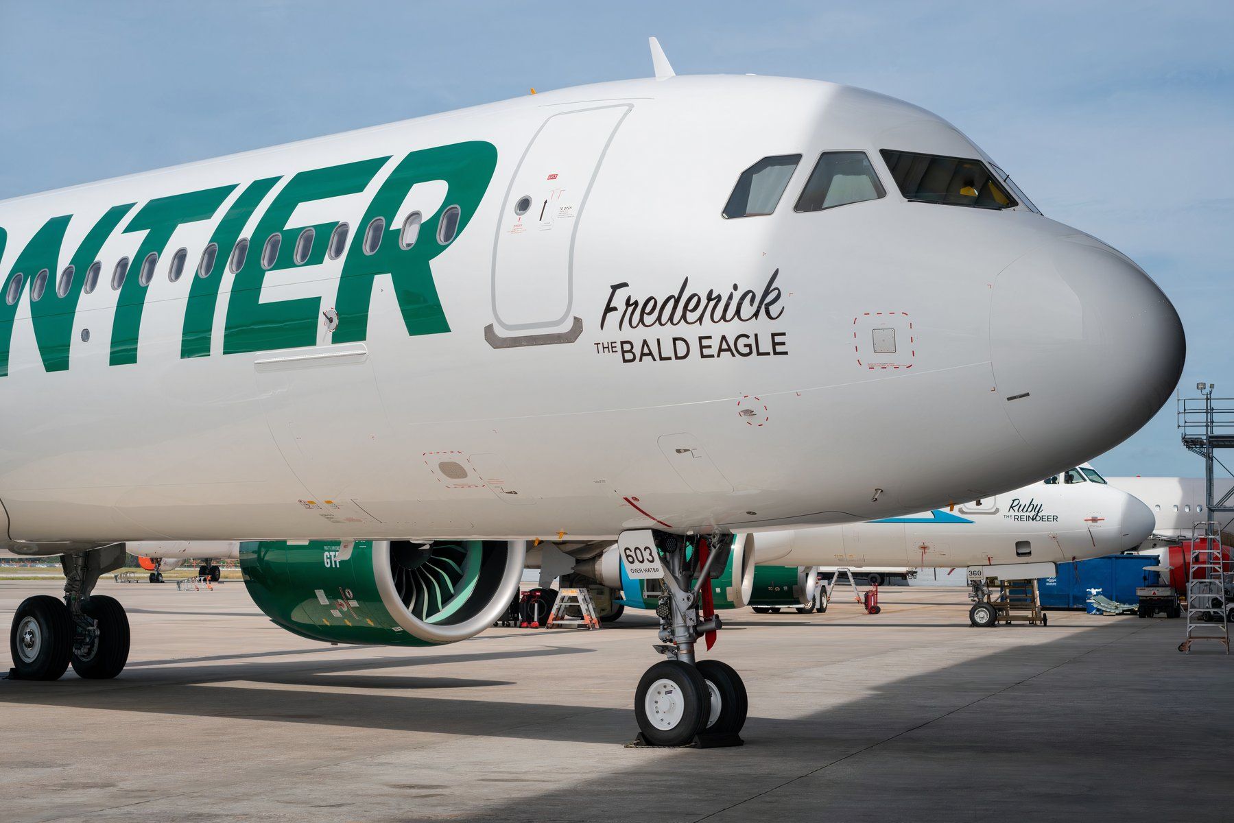 Frontier Airlines Airbus aircraft