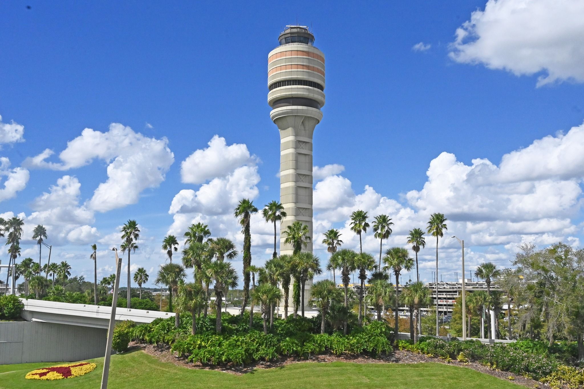 Orlando International Airport tower.