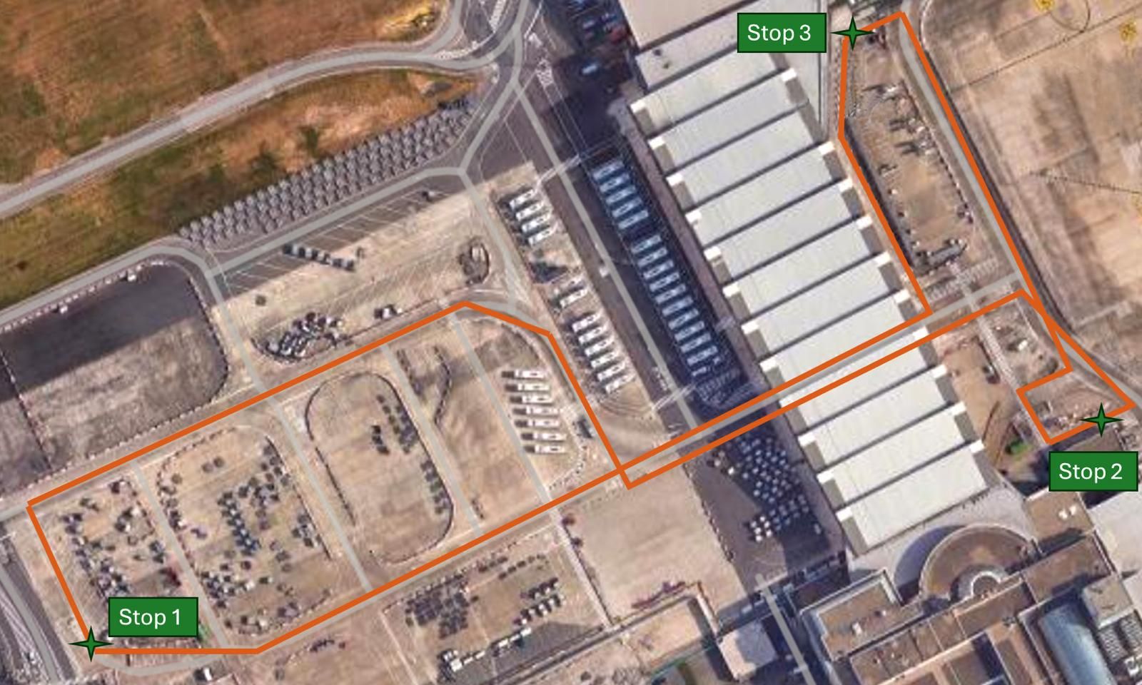 布魯塞爾機場試穿巴士路線