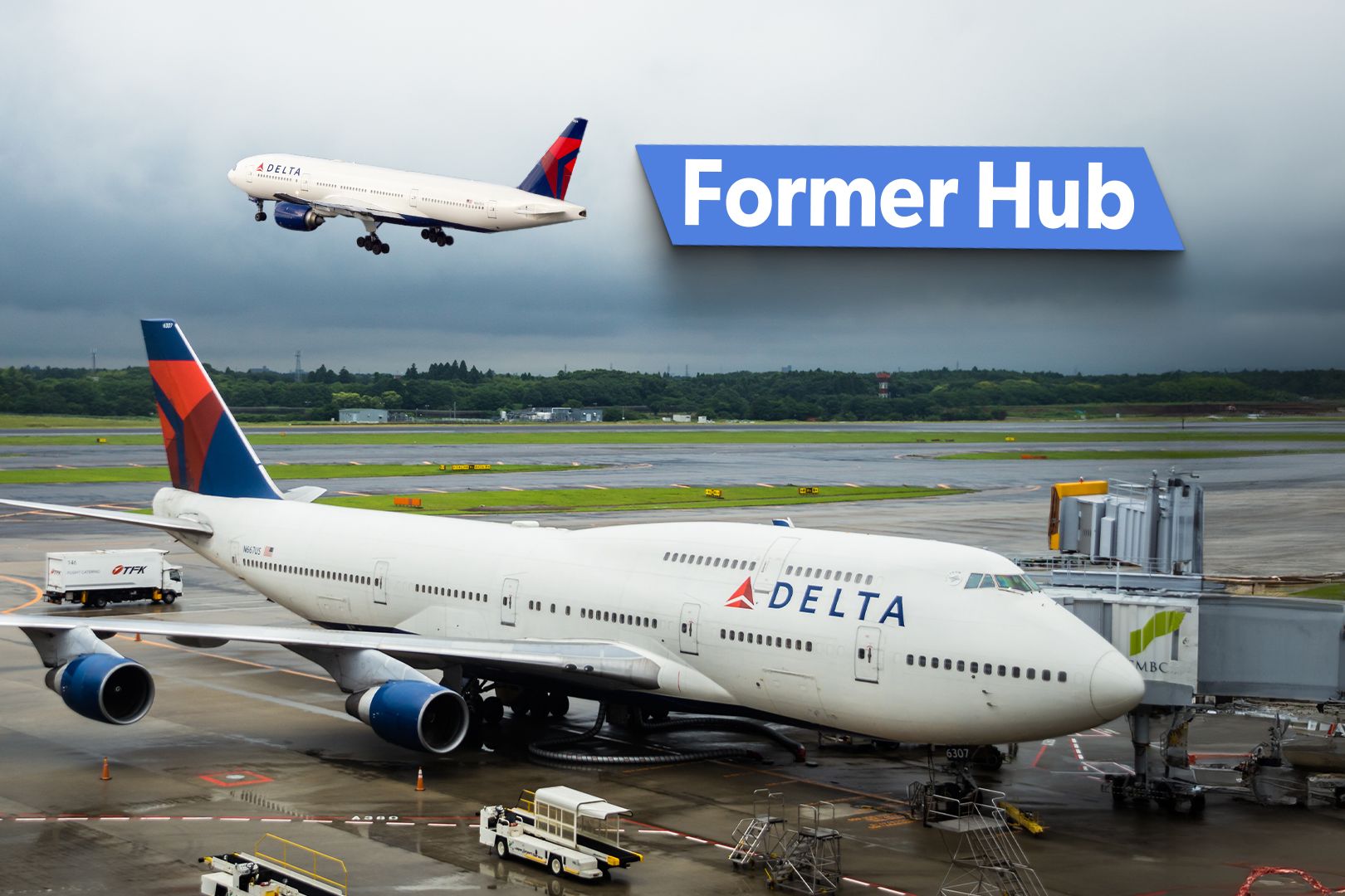 What Happened To Delta Air Lines' Hub At Tokyo Narita Airport?