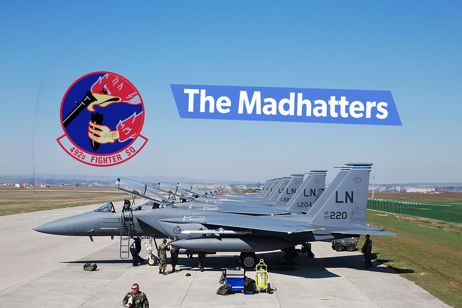 The Madhatters: What To Know About The US Air Force 492nd Fighter Squadron