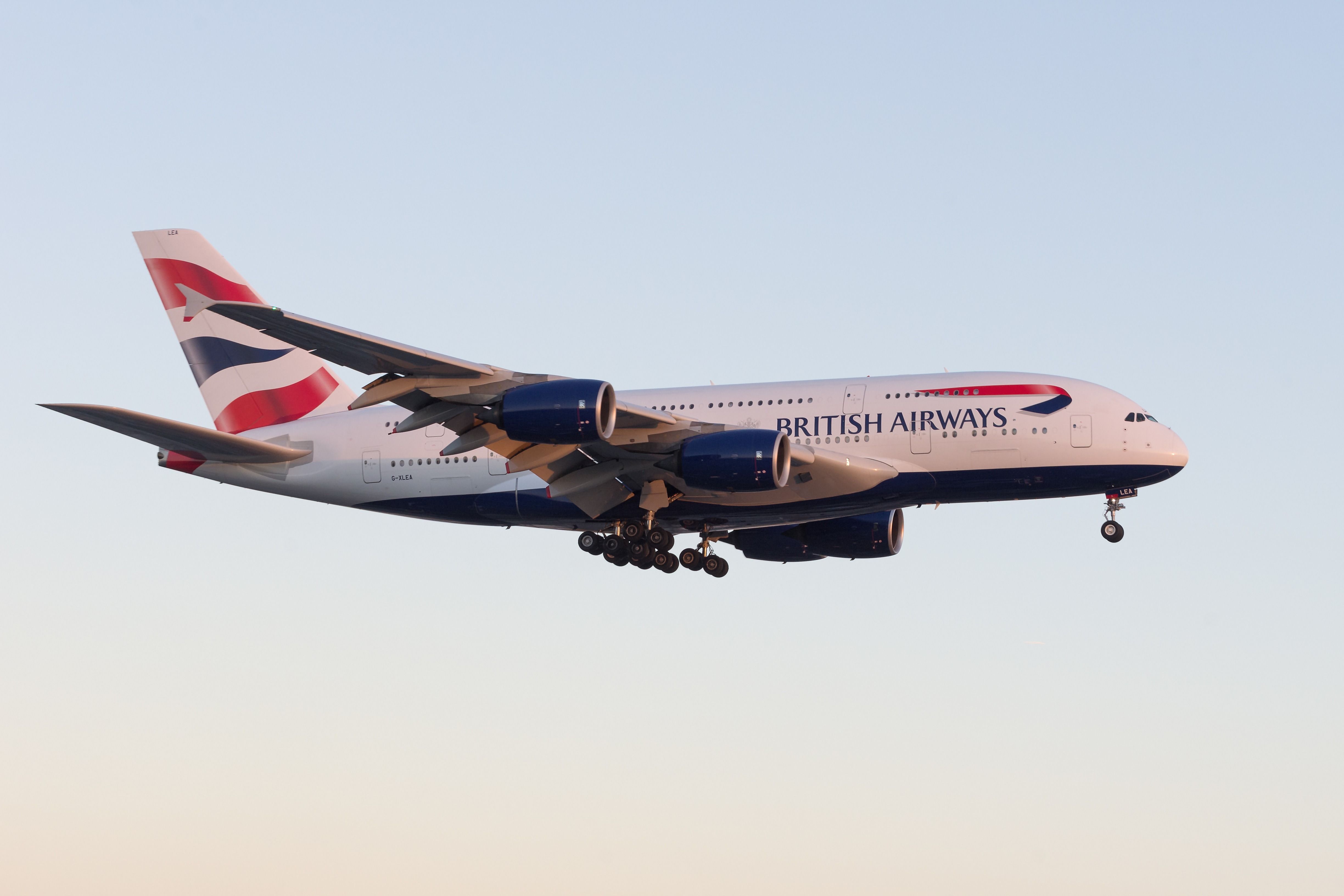 BRITISH AIRWAYS A380 Lax Shutterstock_1025054305